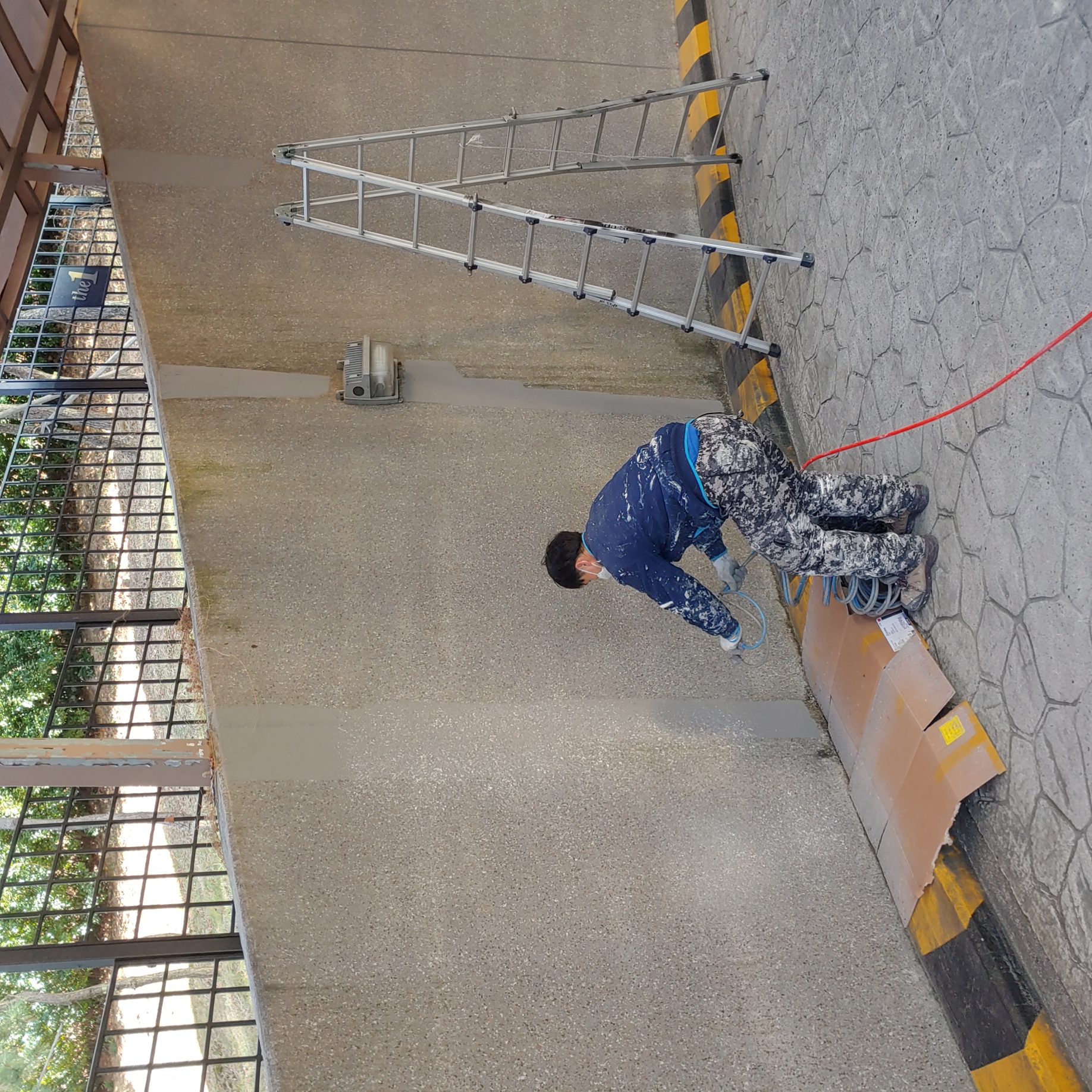 정관이지더원 아파트 — 외부 재도장