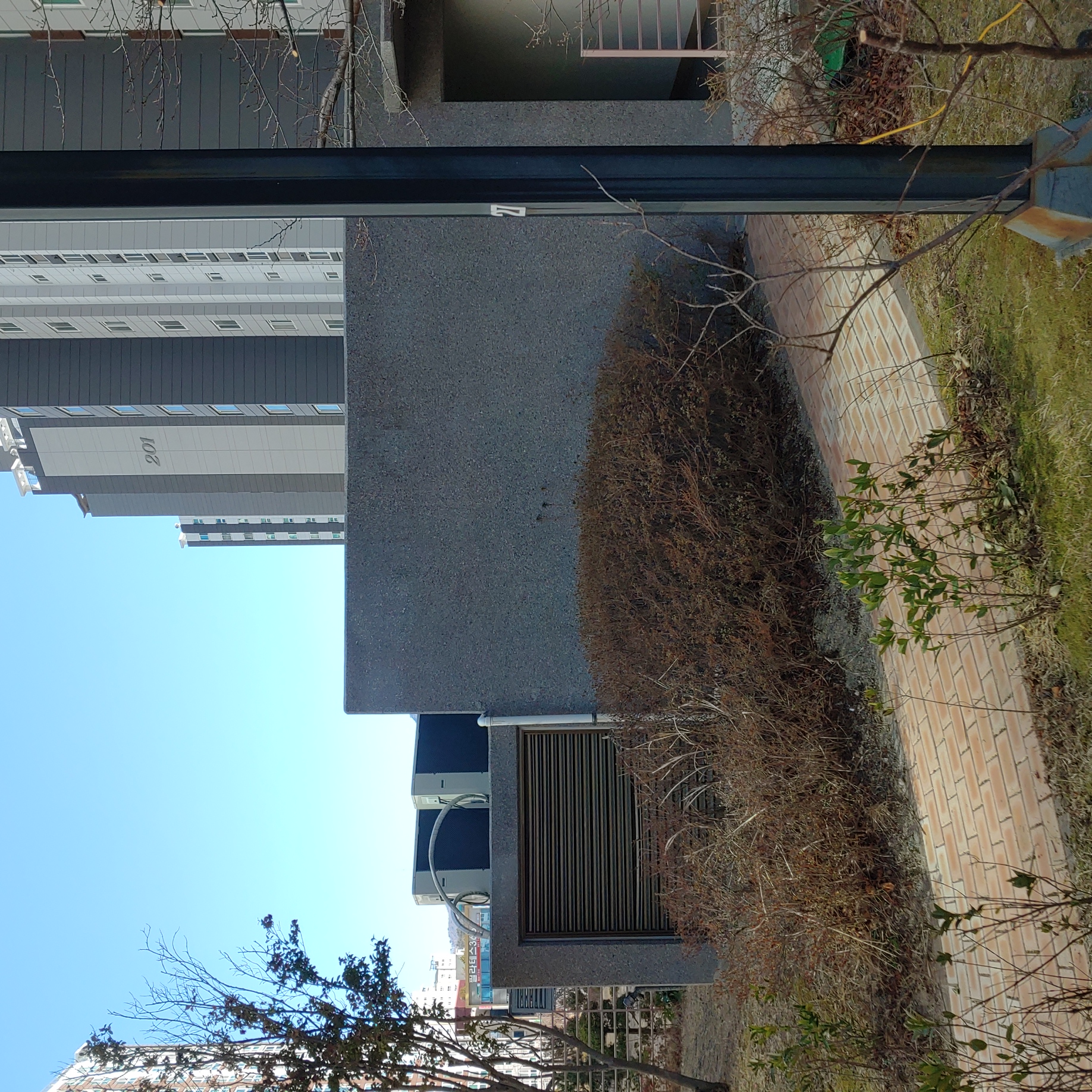 정관이지더원 아파트 — 외부 재도장