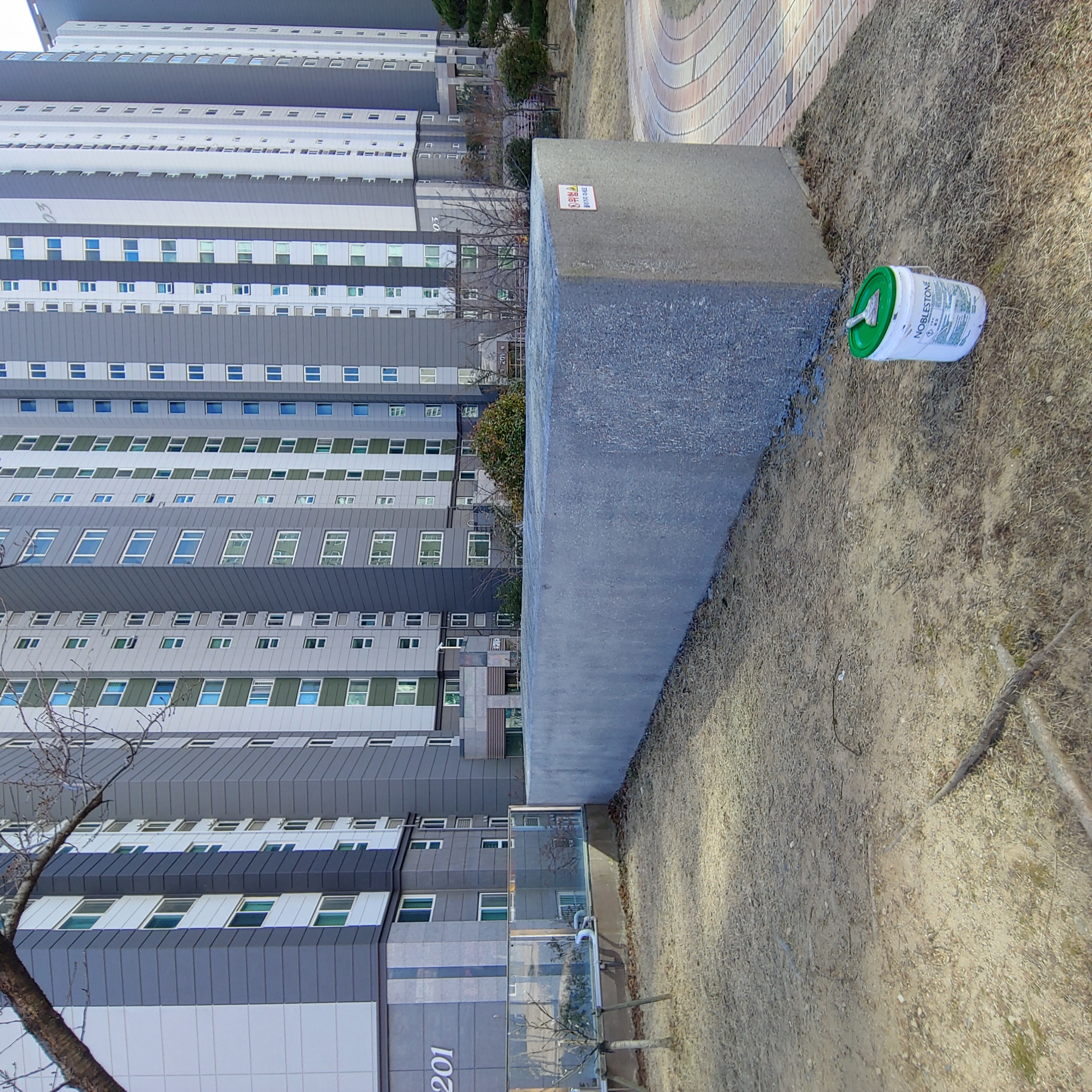 정관이지더원 아파트 — 외부 재도장