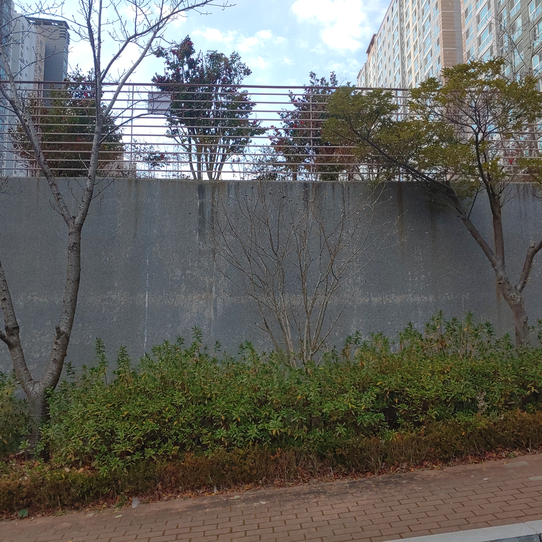 정관이지더원 아파트 — 외부 재도장