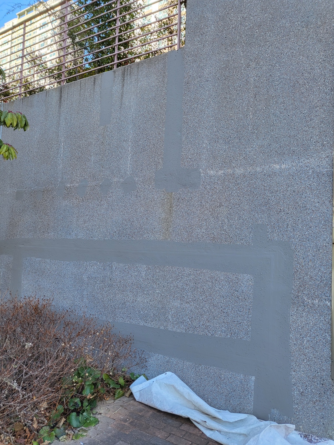 정관이지더원 아파트 — 외부 재도장