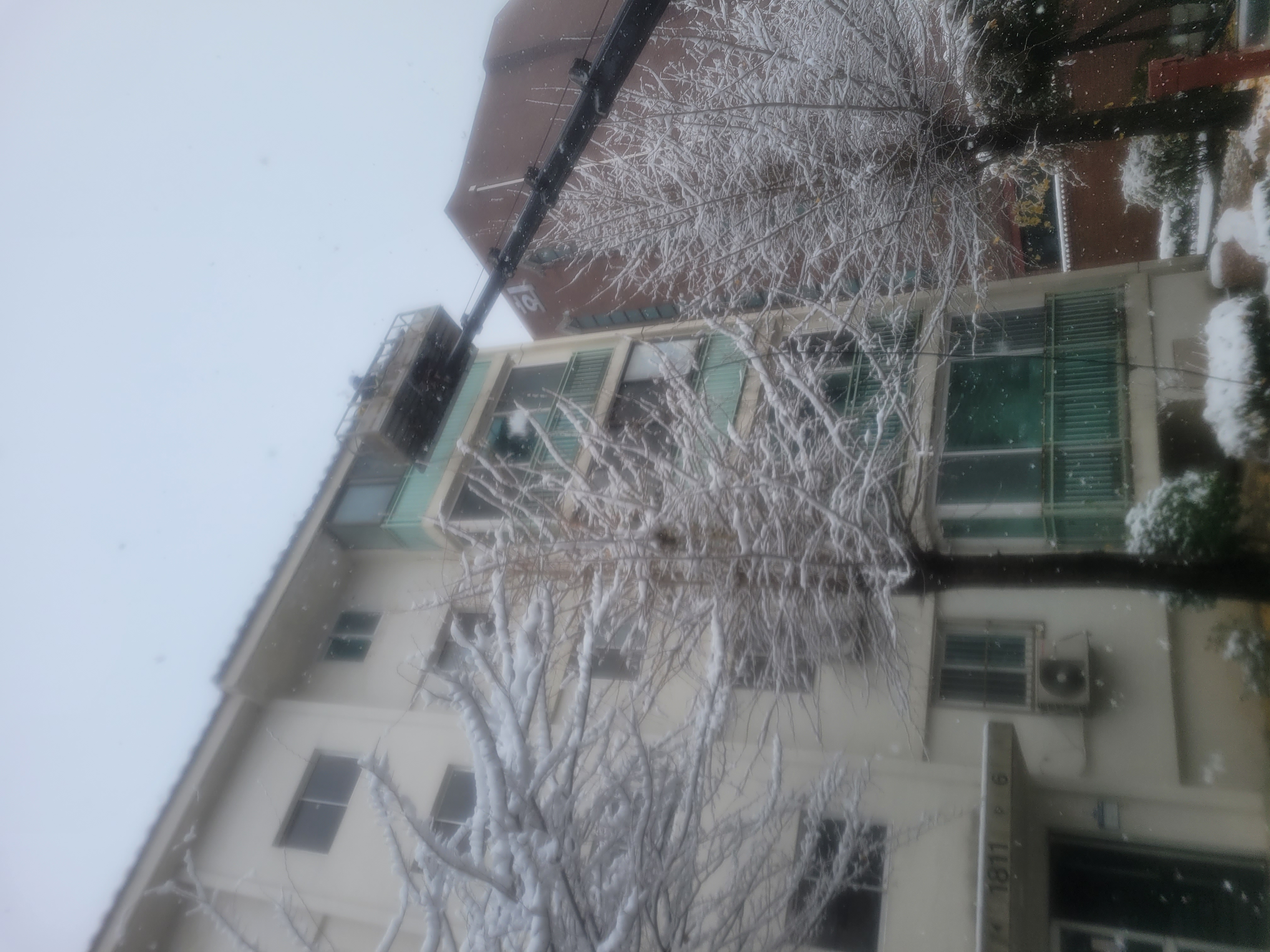 창동주공 18단지 아파트 — 아파트 외벽