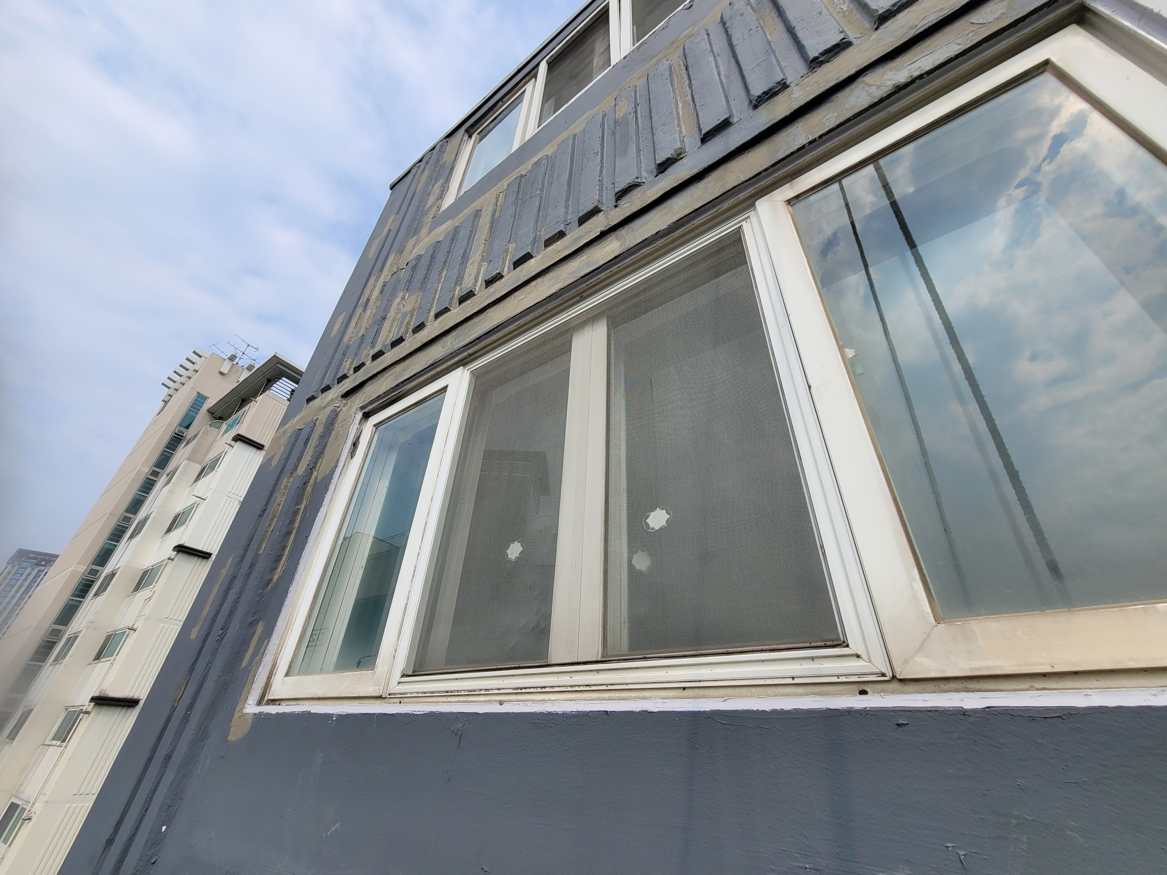 상계 주공아파트 — 아파트 도장