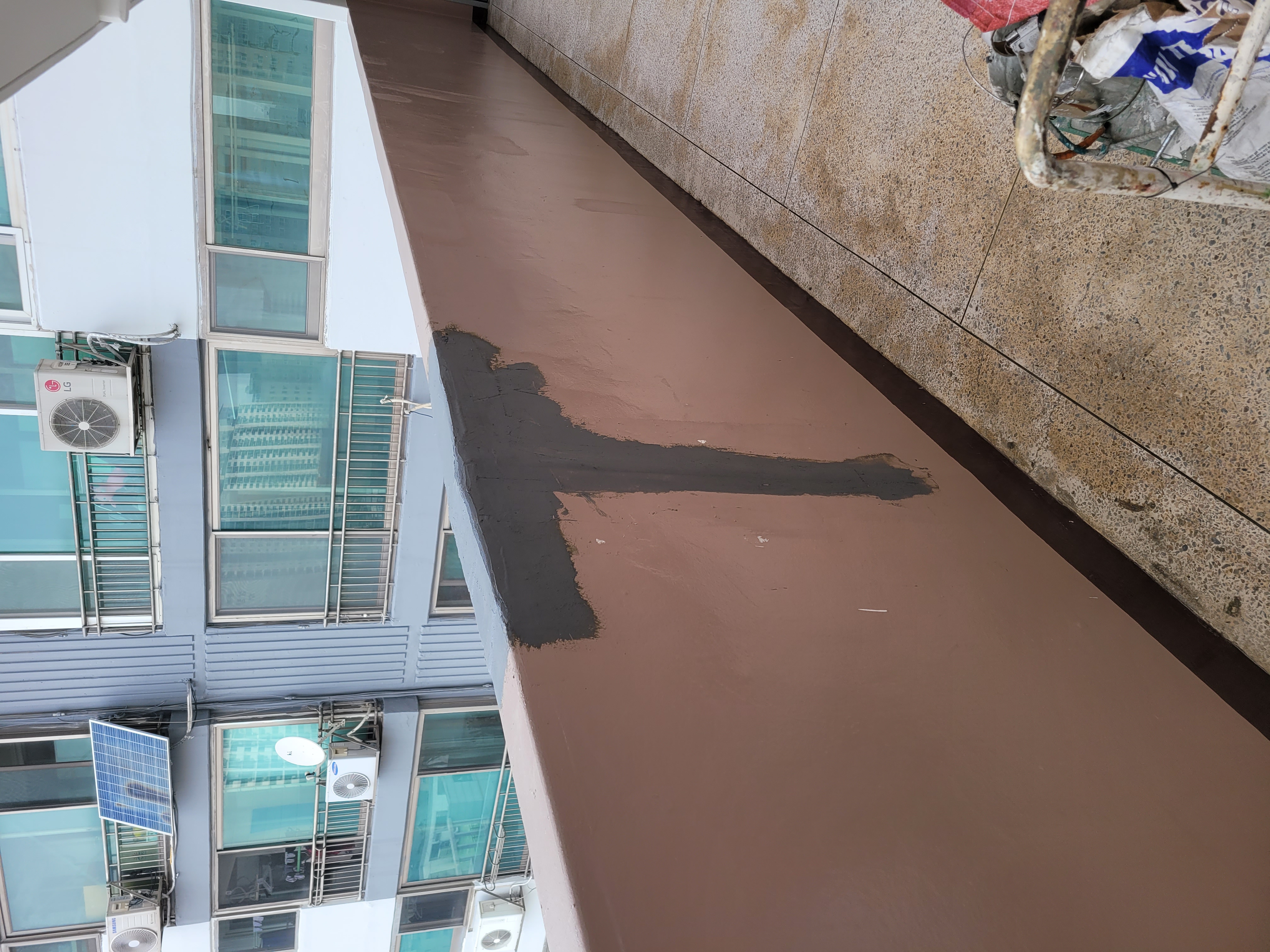 상계 주공아파트 — 아파트 도장