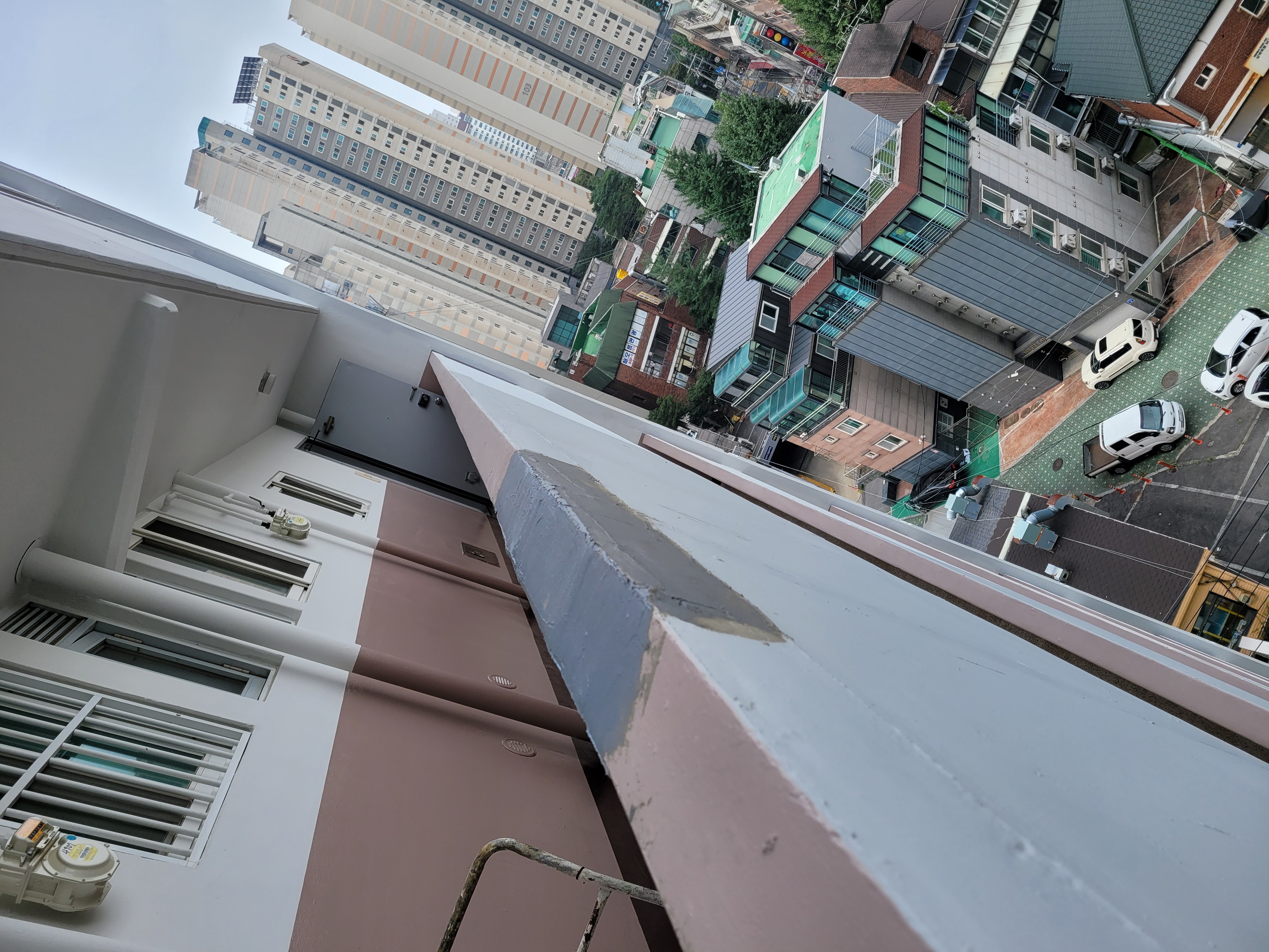 상계 주공아파트 — 아파트 도장