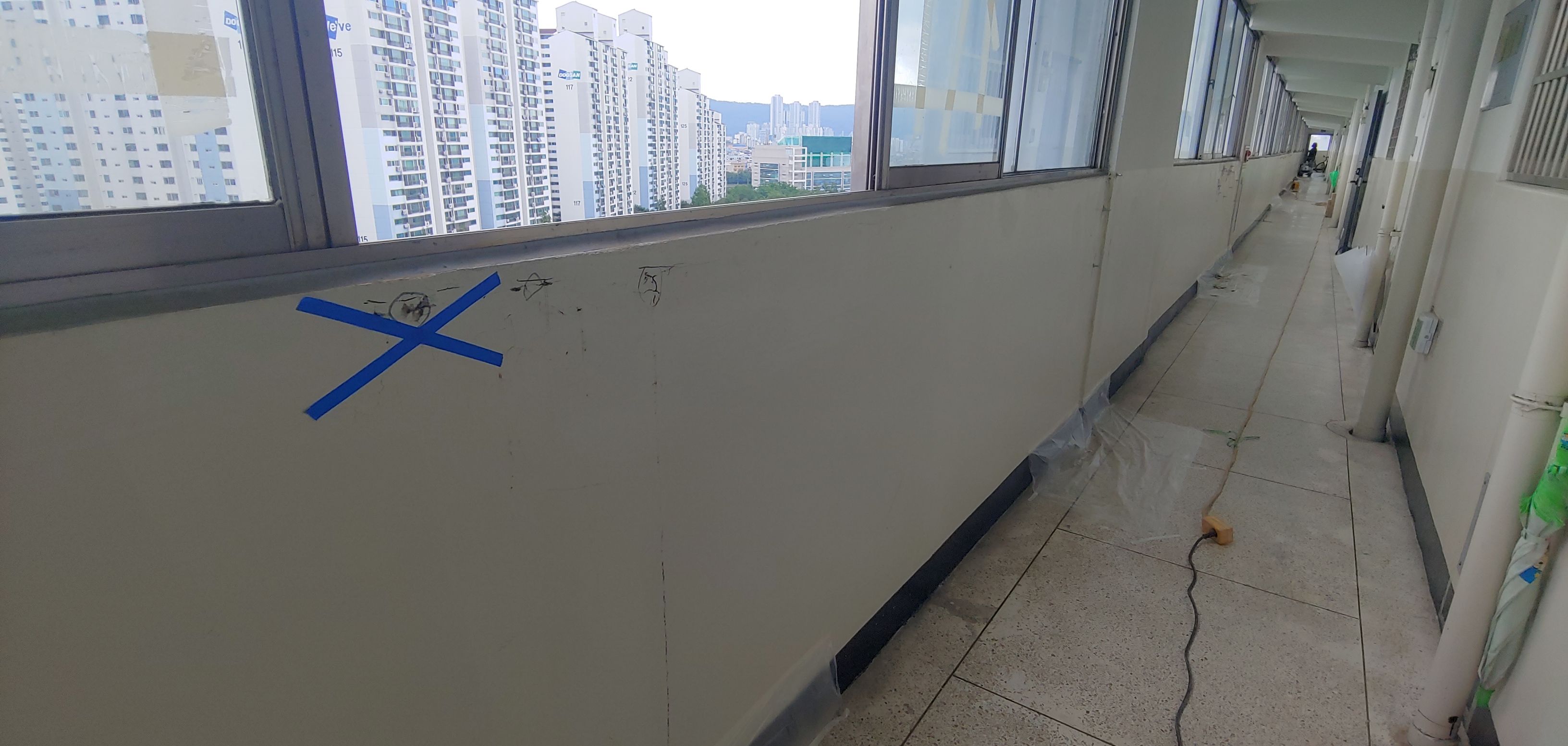 석관동 중앙하이츠 — 내부 방수 및 재도장