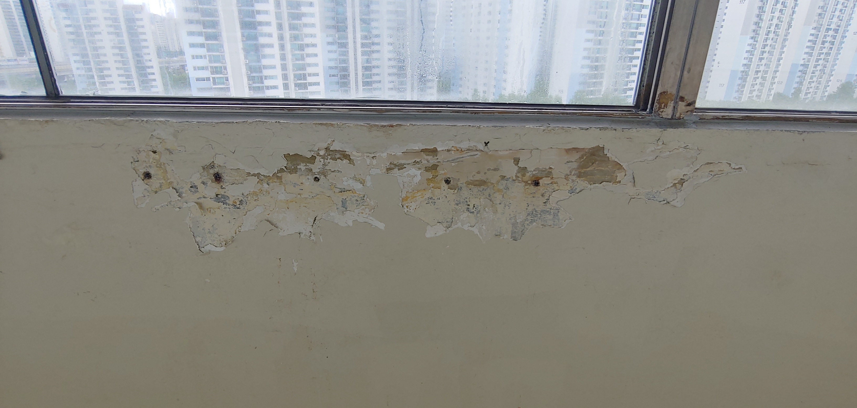 석관동 중앙하이츠 — 내부 방수 및 재도장