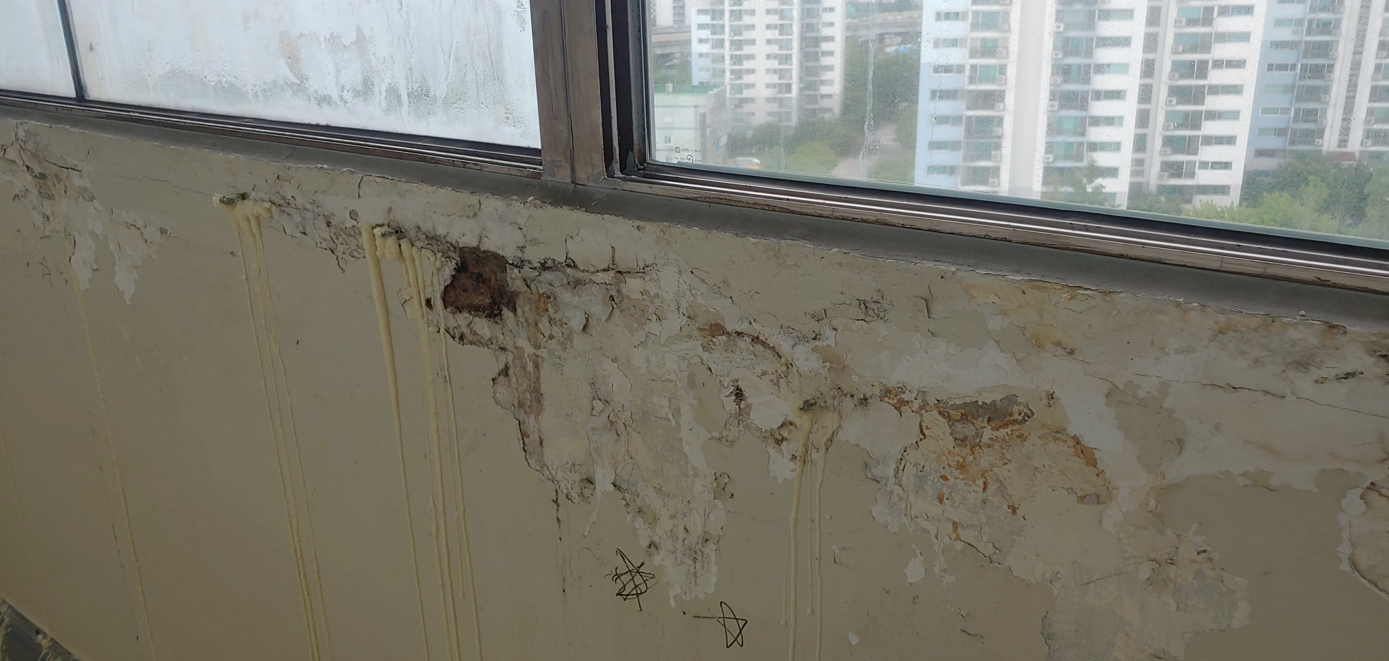 석관동 중앙하이츠 — 내부 방수 및 재도장