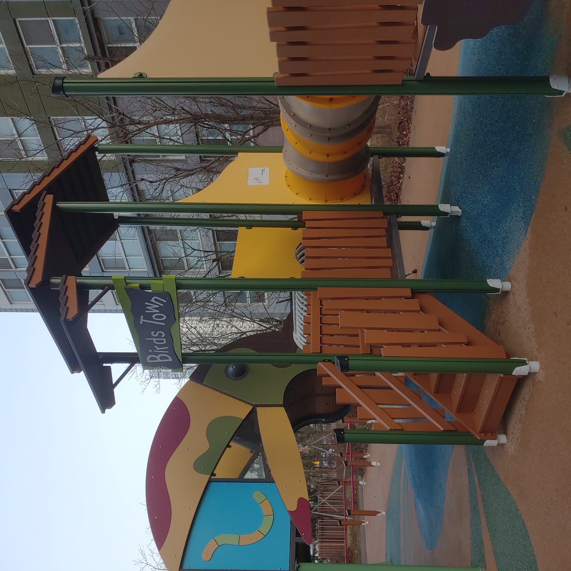 배곧이지더원 — 놀이터 시설물 재도장