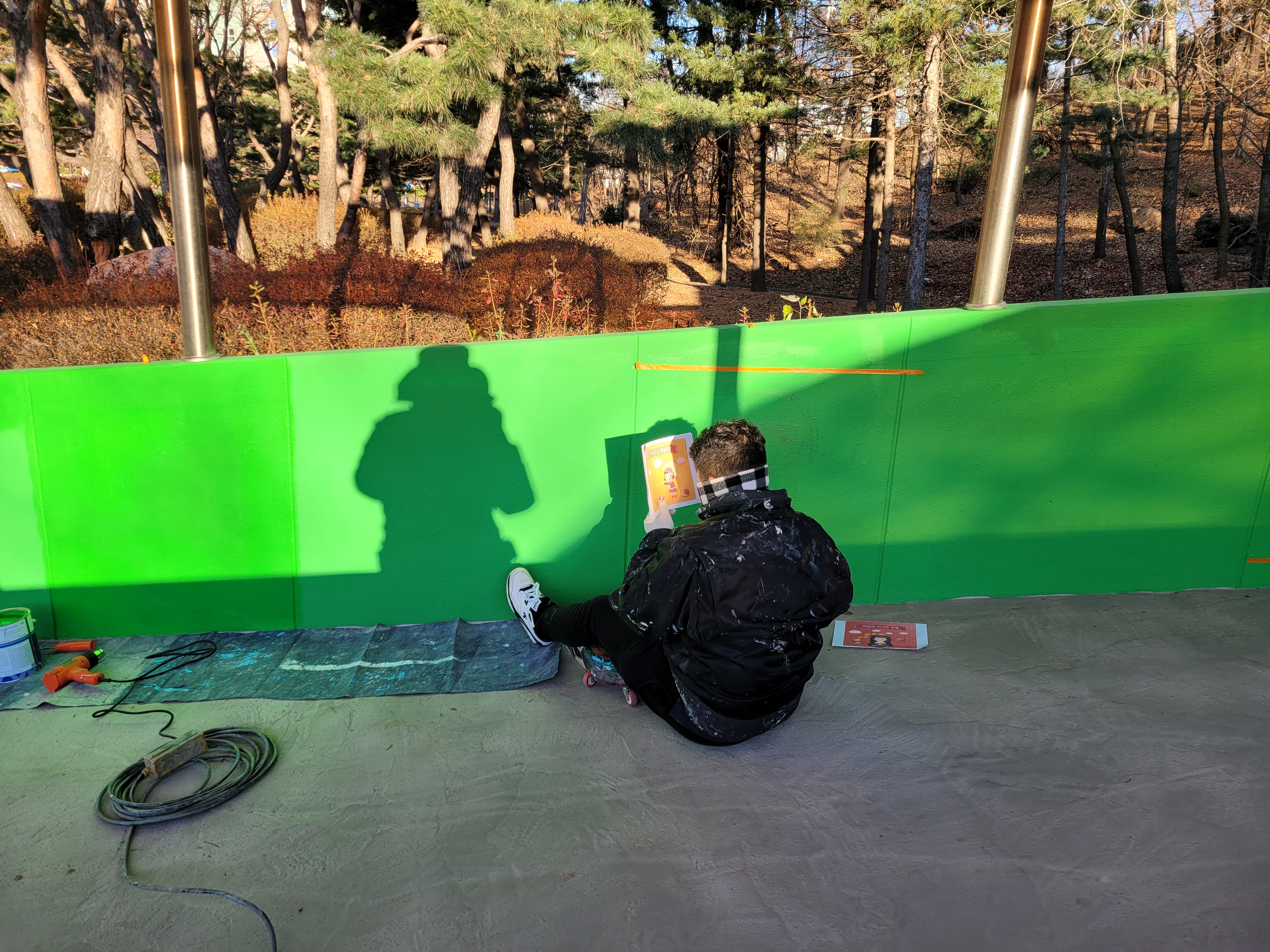 고양시 어린이 교통공원 — 어린이교통공원 벽화