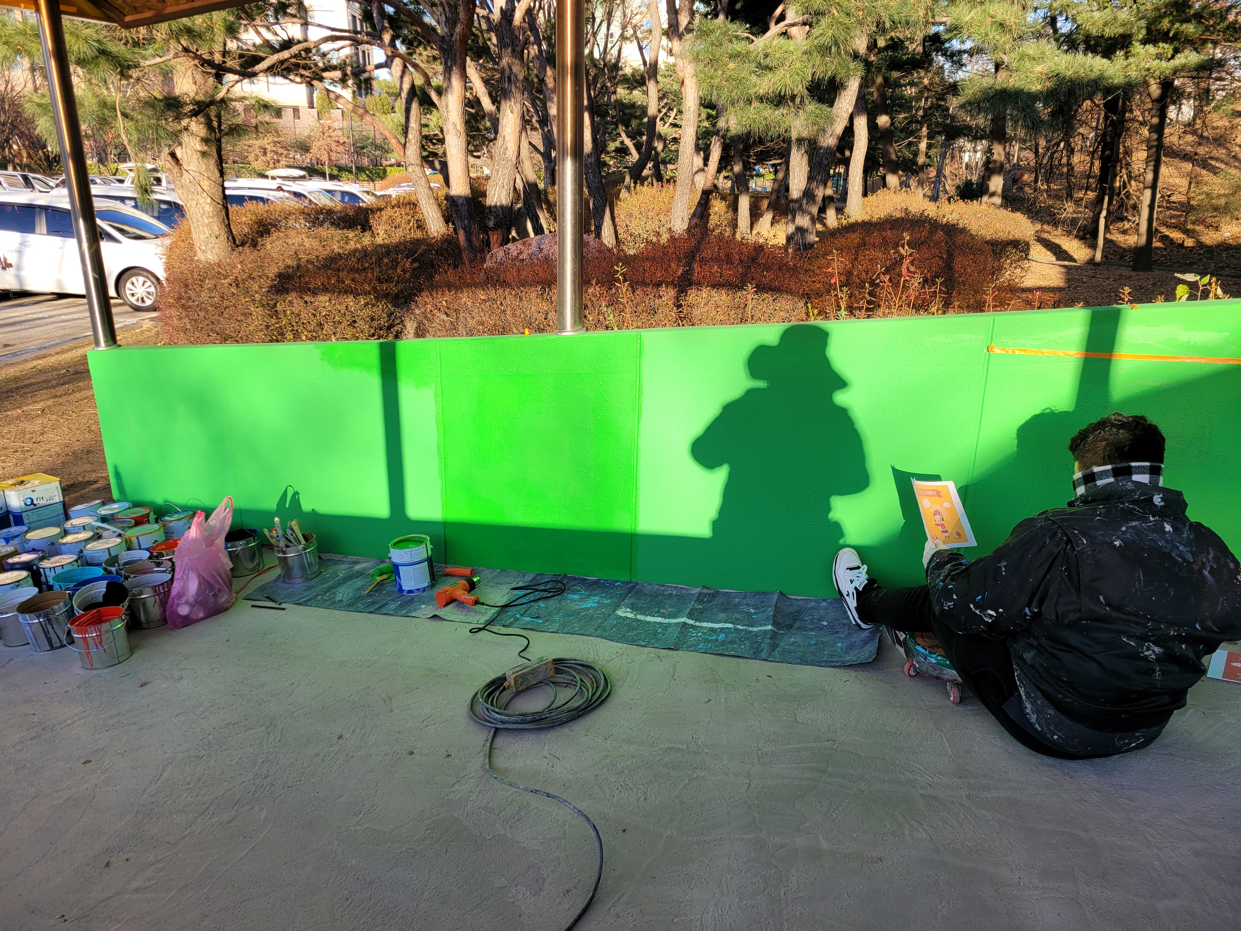 고양시 어린이 교통공원 — 어린이교통공원 벽화