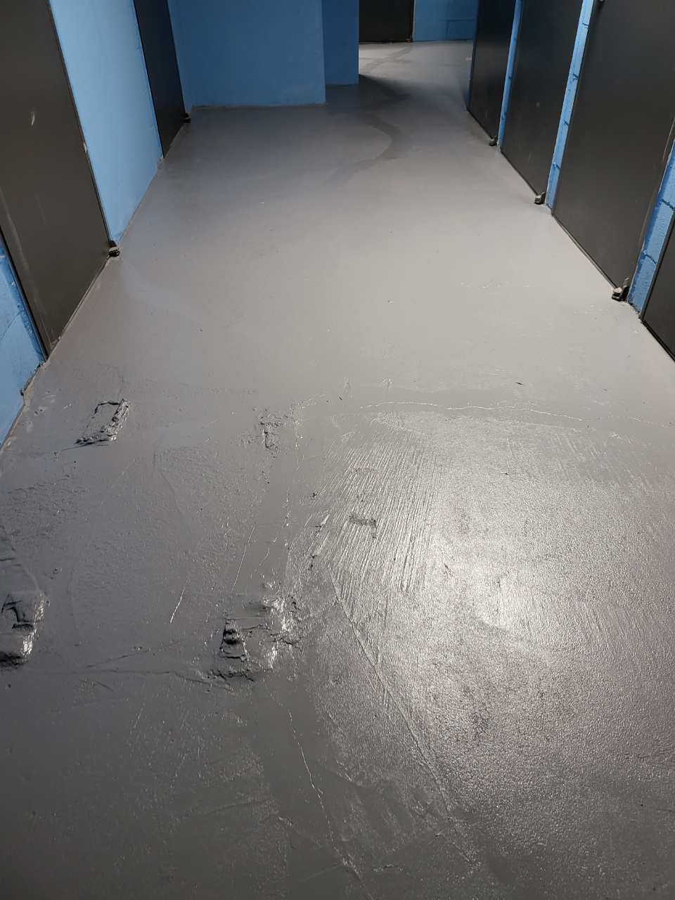 송산 이지더원2차 — 지하주차장 크랙보수 및 방수