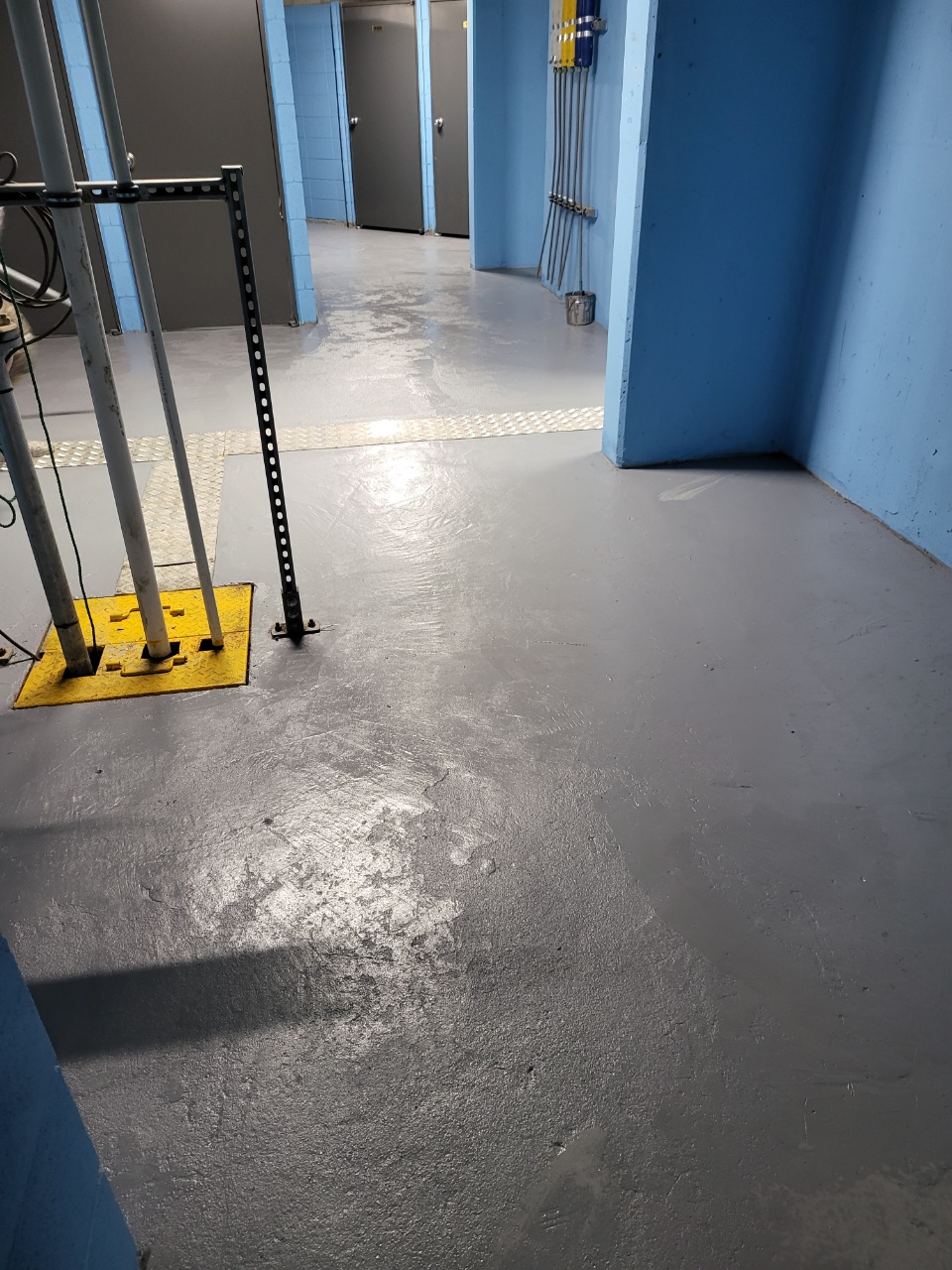 송산 이지더원2차 — 지하주차장 크랙보수 및 방수