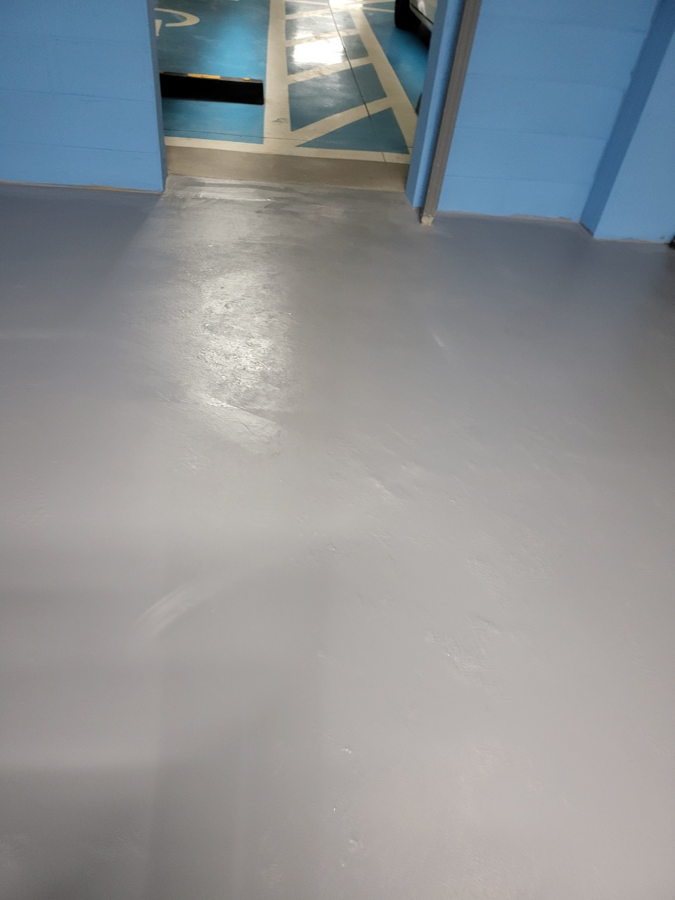 송산 이지더원2차 — 지하주차장 크랙보수 및 방수