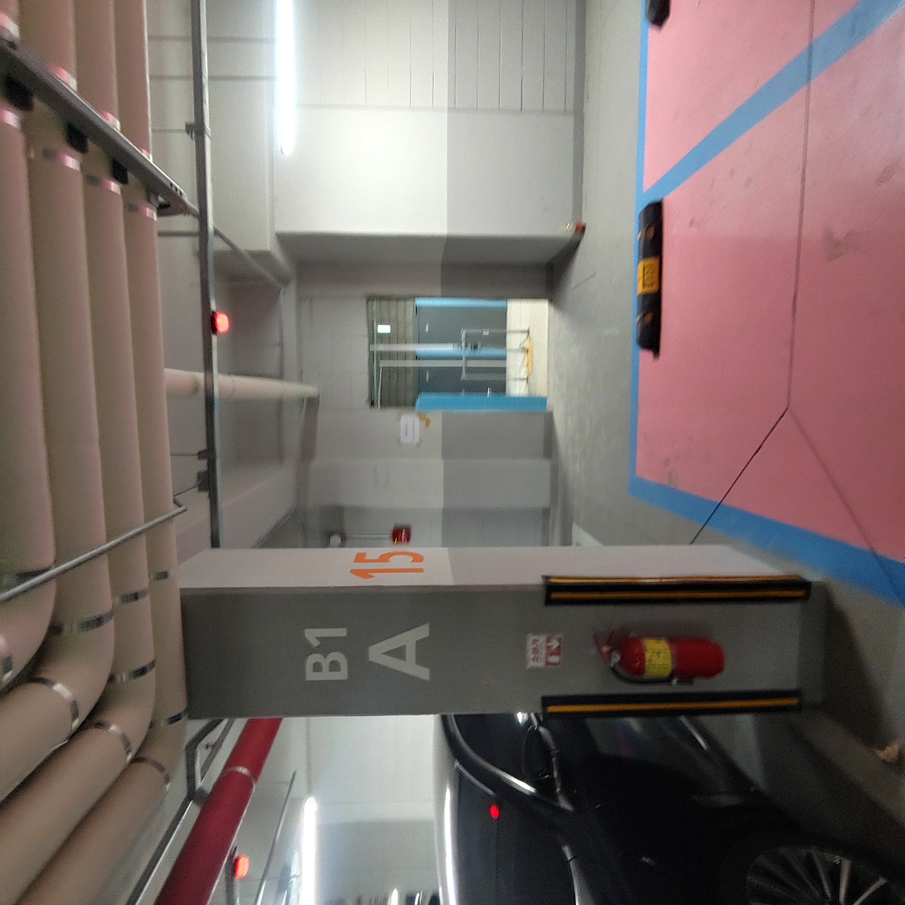 송산 이지더원2차 — 지하주차장 크랙보수 및 방수