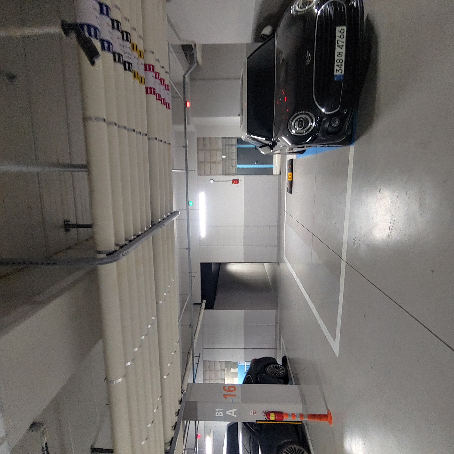 송산 이지더원2차 — 지하주차장 크랙보수 및 방수