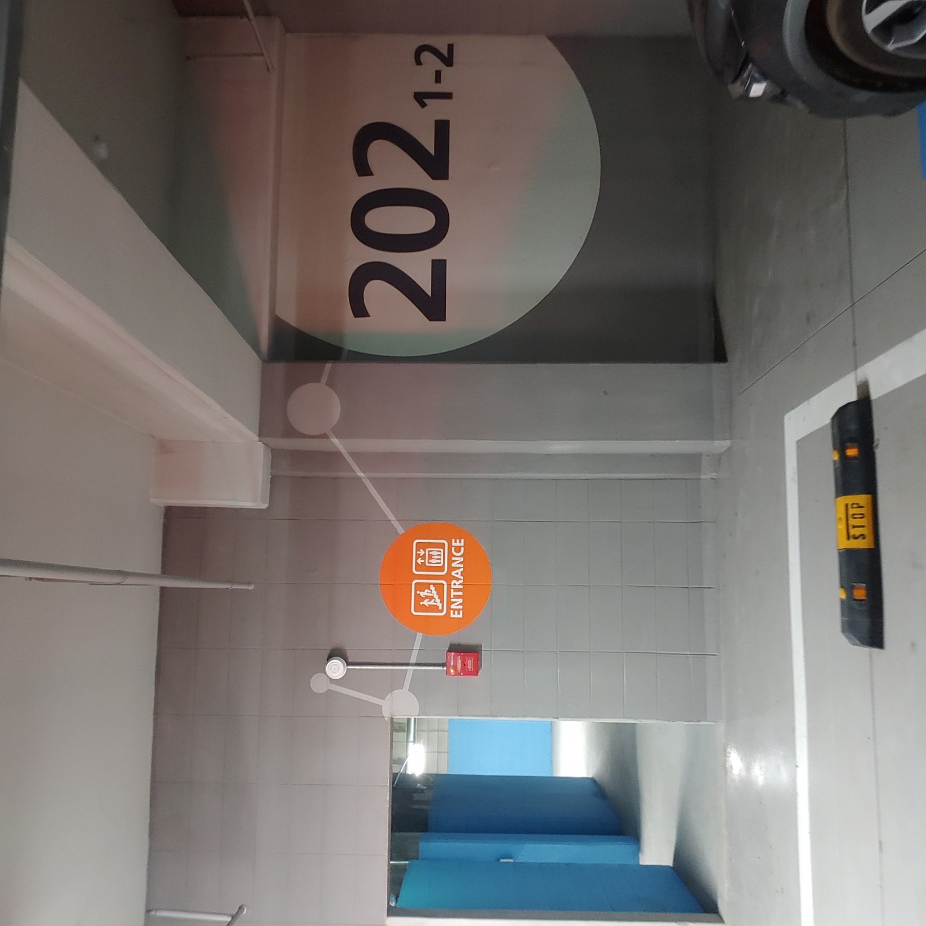 송산 이지더원2차 — 지하주차장 크랙보수 및 방수