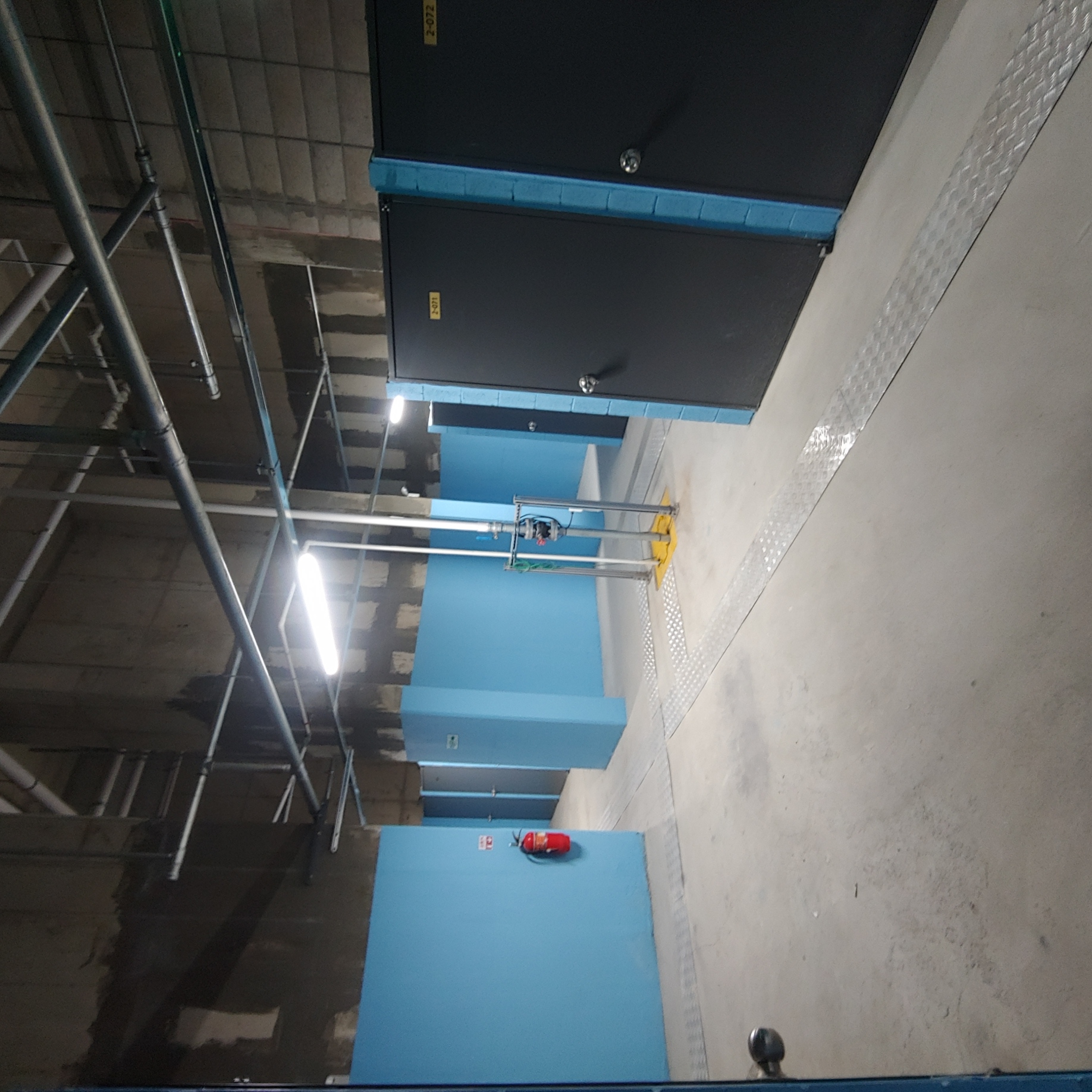 송산 이지더원2차 — 지하주차장 크랙보수 및 방수