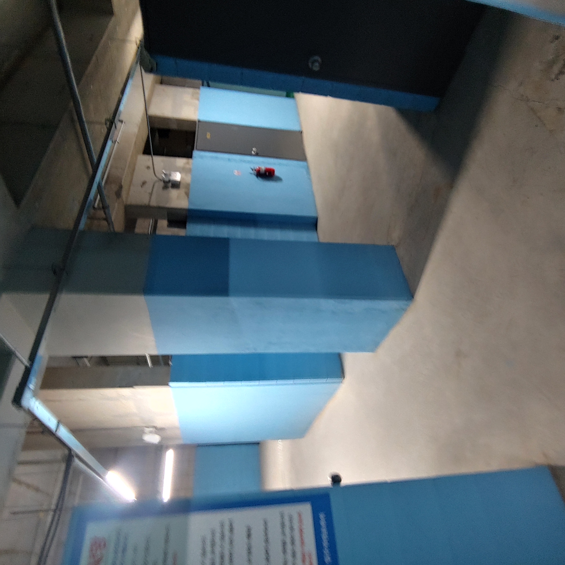 송산 이지더원2차 — 지하주차장 크랙보수 및 방수