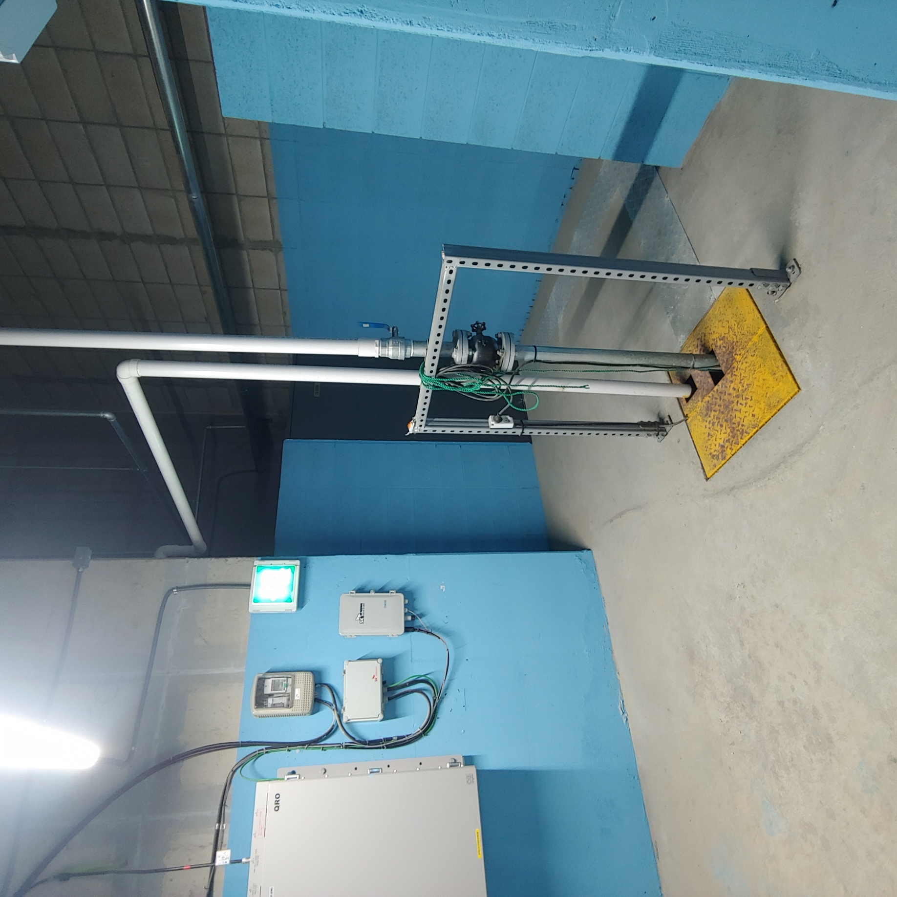 송산 이지더원2차 — 지하주차장 크랙보수 및 방수