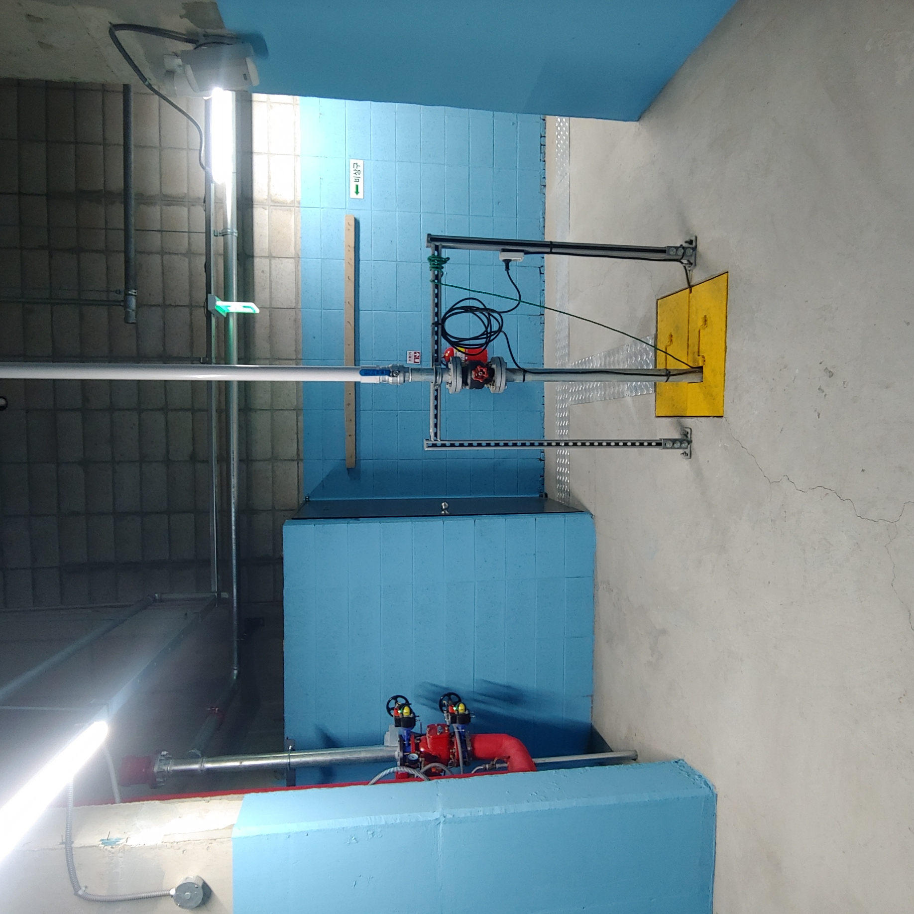 송산 이지더원2차 — 지하주차장 크랙보수 및 방수