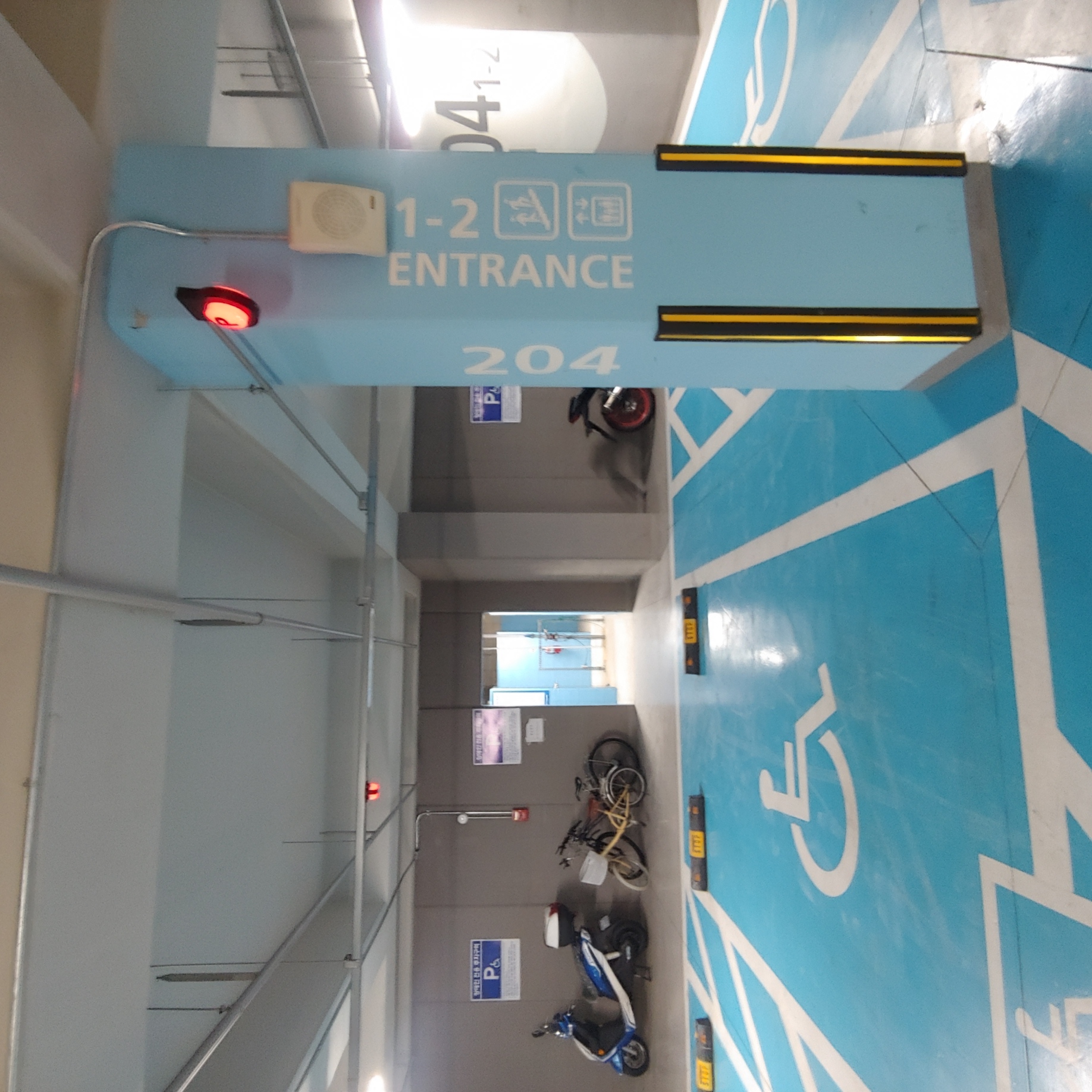 송산 이지더원2차 — 지하주차장 크랙보수 및 방수