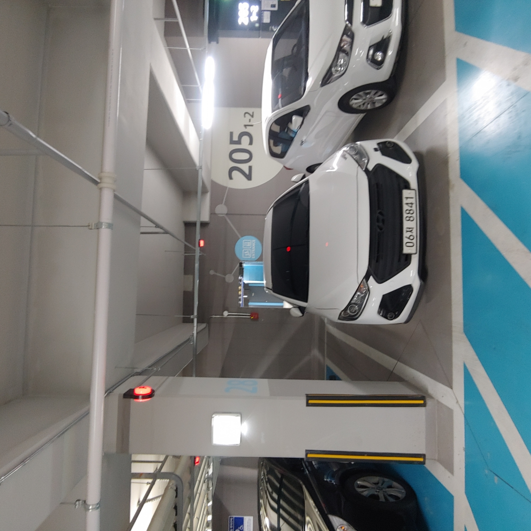 송산 이지더원2차 — 지하주차장 크랙보수 및 방수