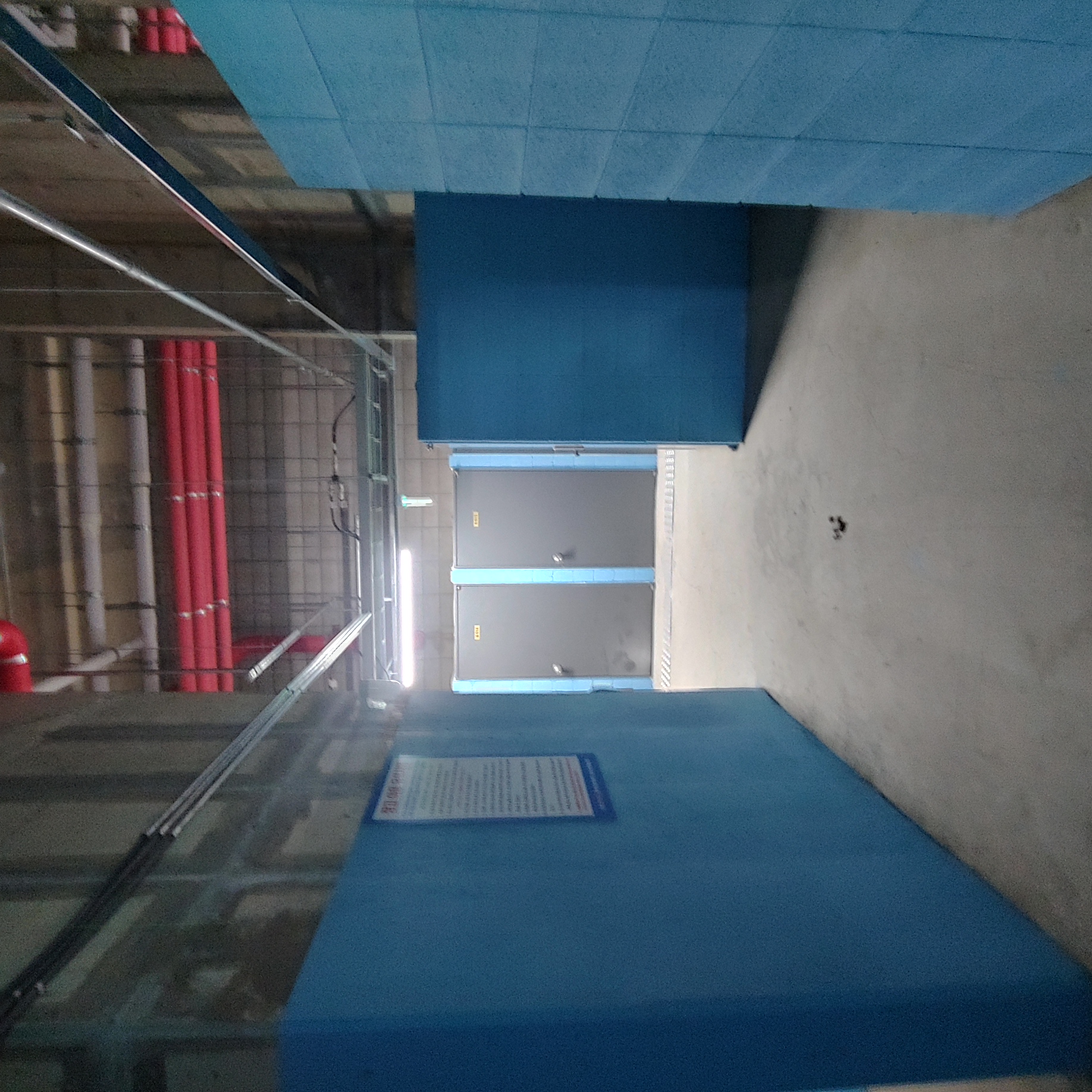 송산 이지더원2차 — 지하주차장 크랙보수 및 방수