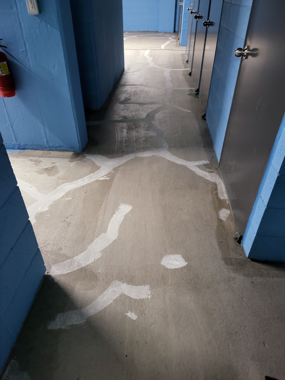 송산 이지더원2차 — 지하주차장 크랙보수 및 방수