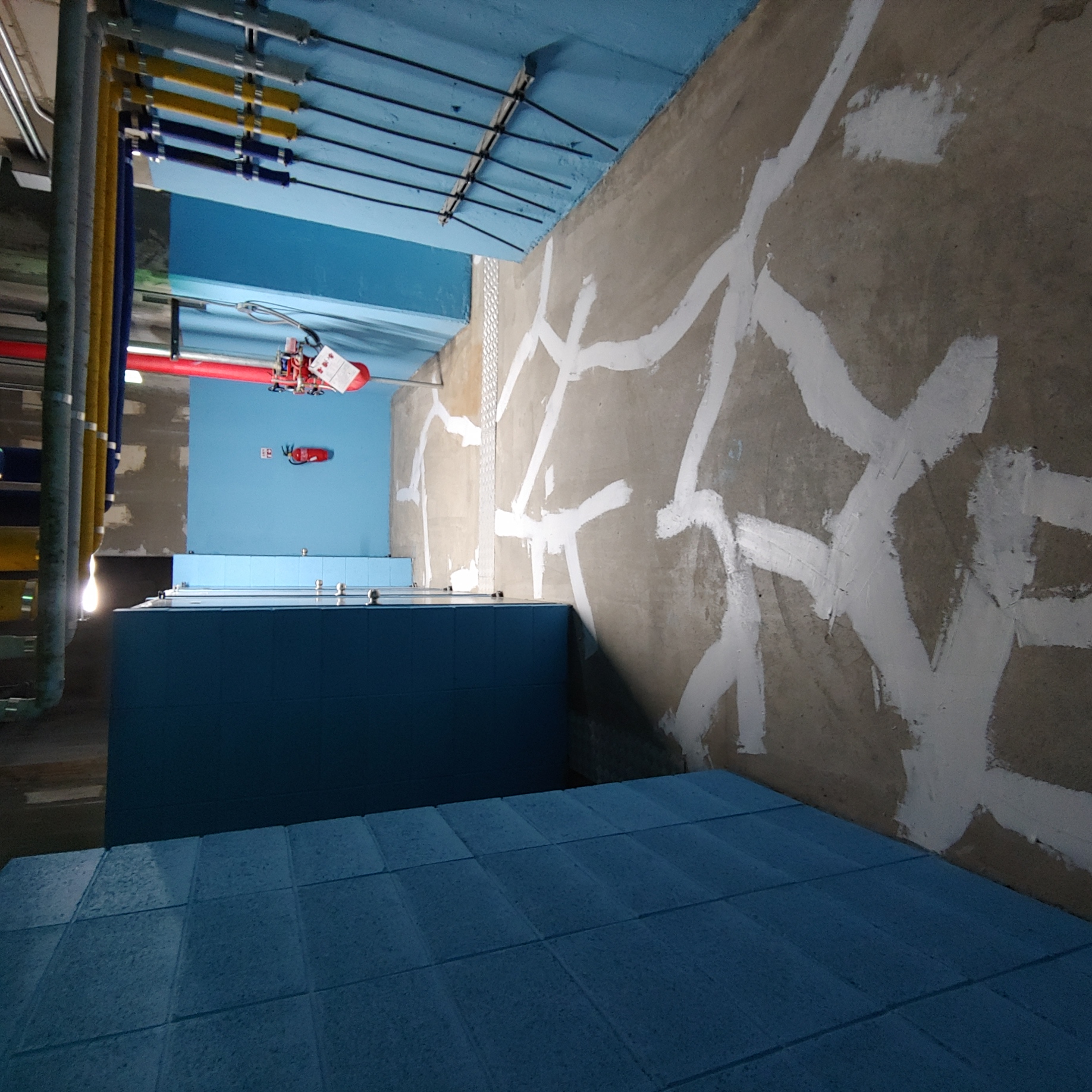 송산 이지더원2차 — 지하주차장 크랙보수 및 방수