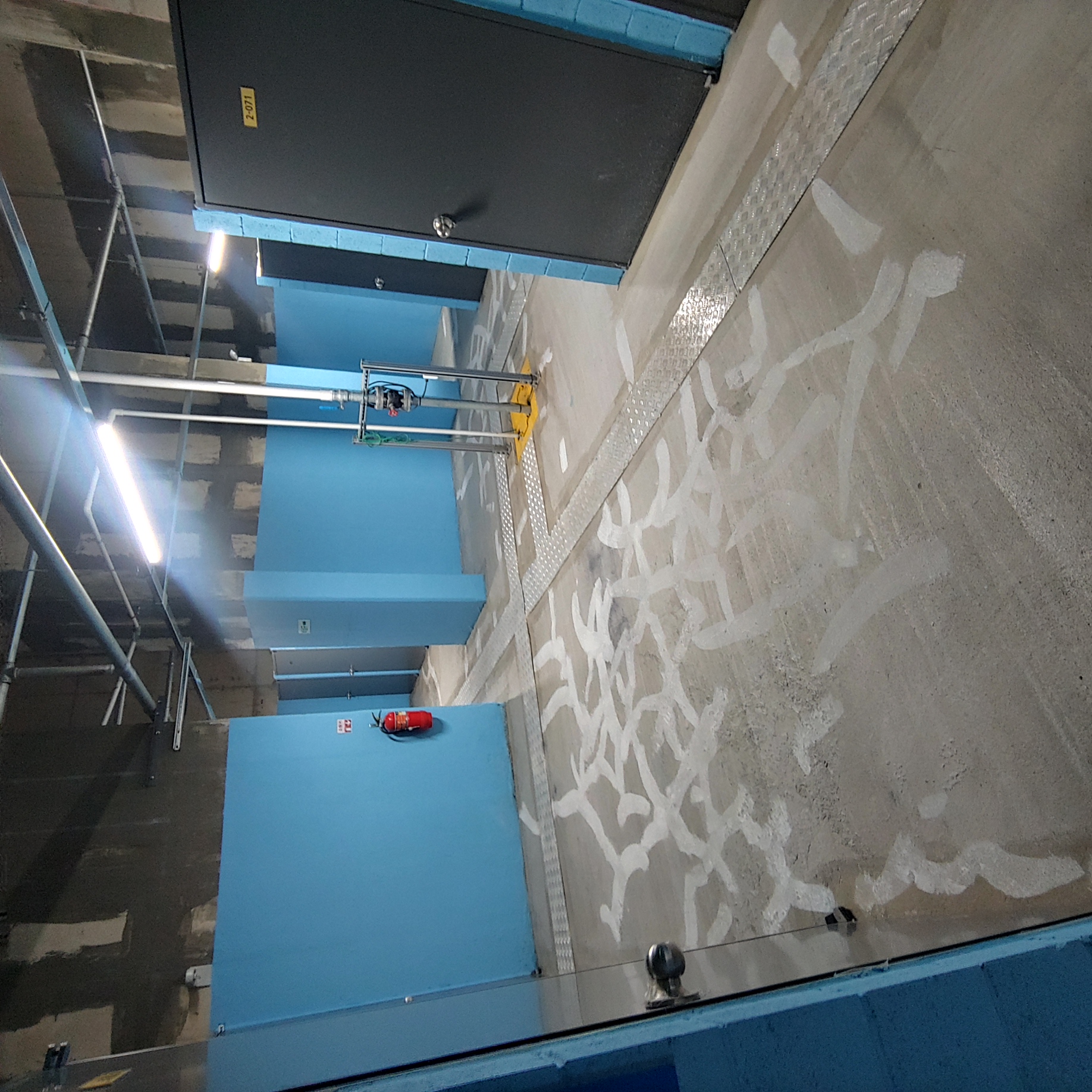 송산 이지더원2차 — 지하주차장 크랙보수 및 방수