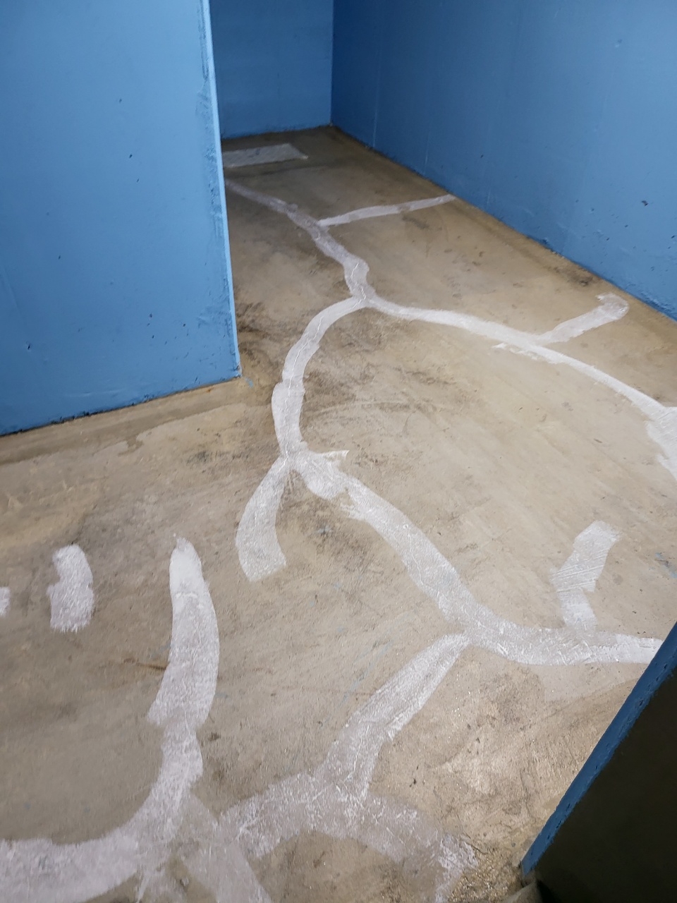 송산 이지더원2차 — 지하주차장 크랙보수 및 방수