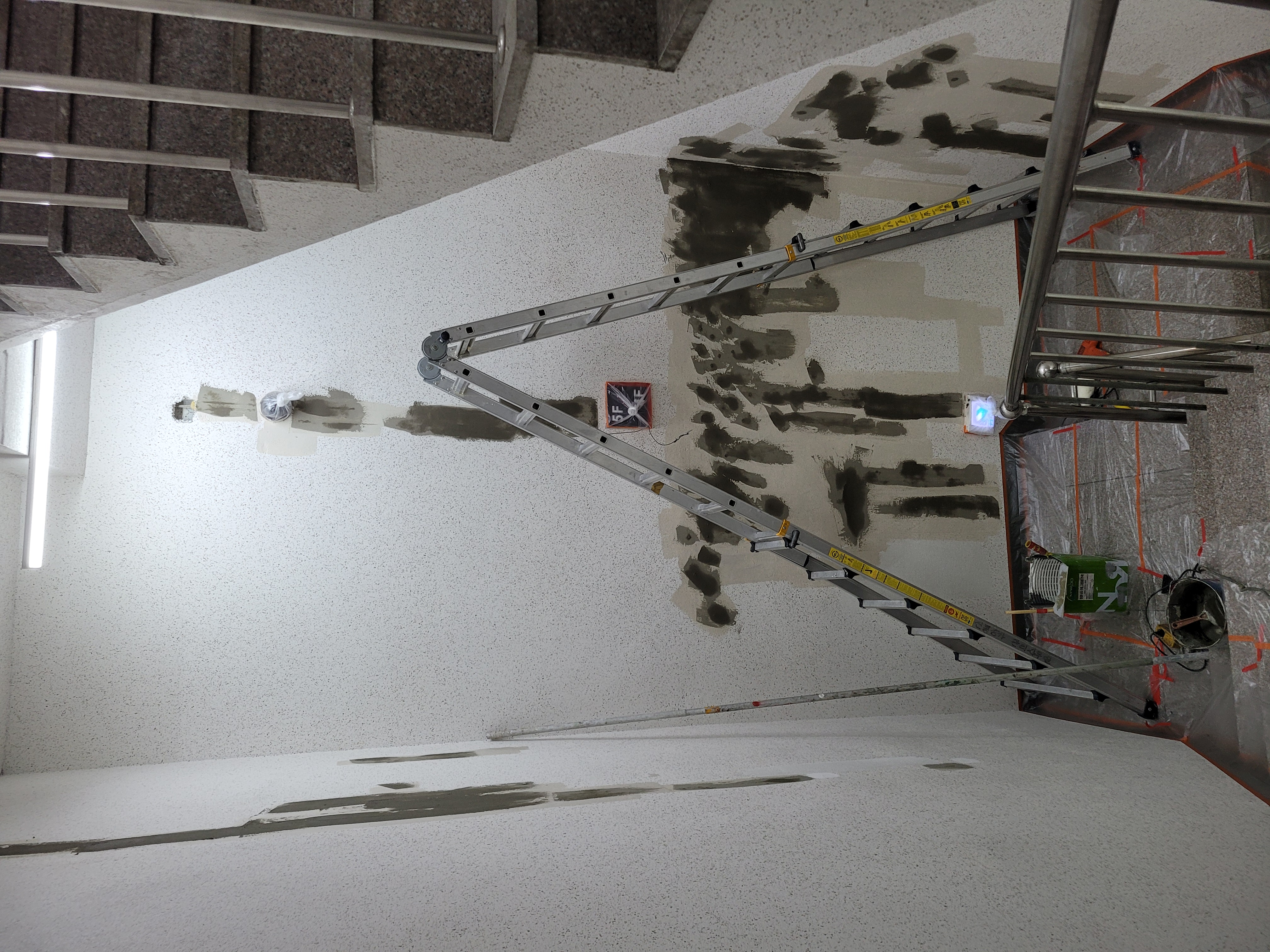 상록신봉종합상가 — 아파트 도장