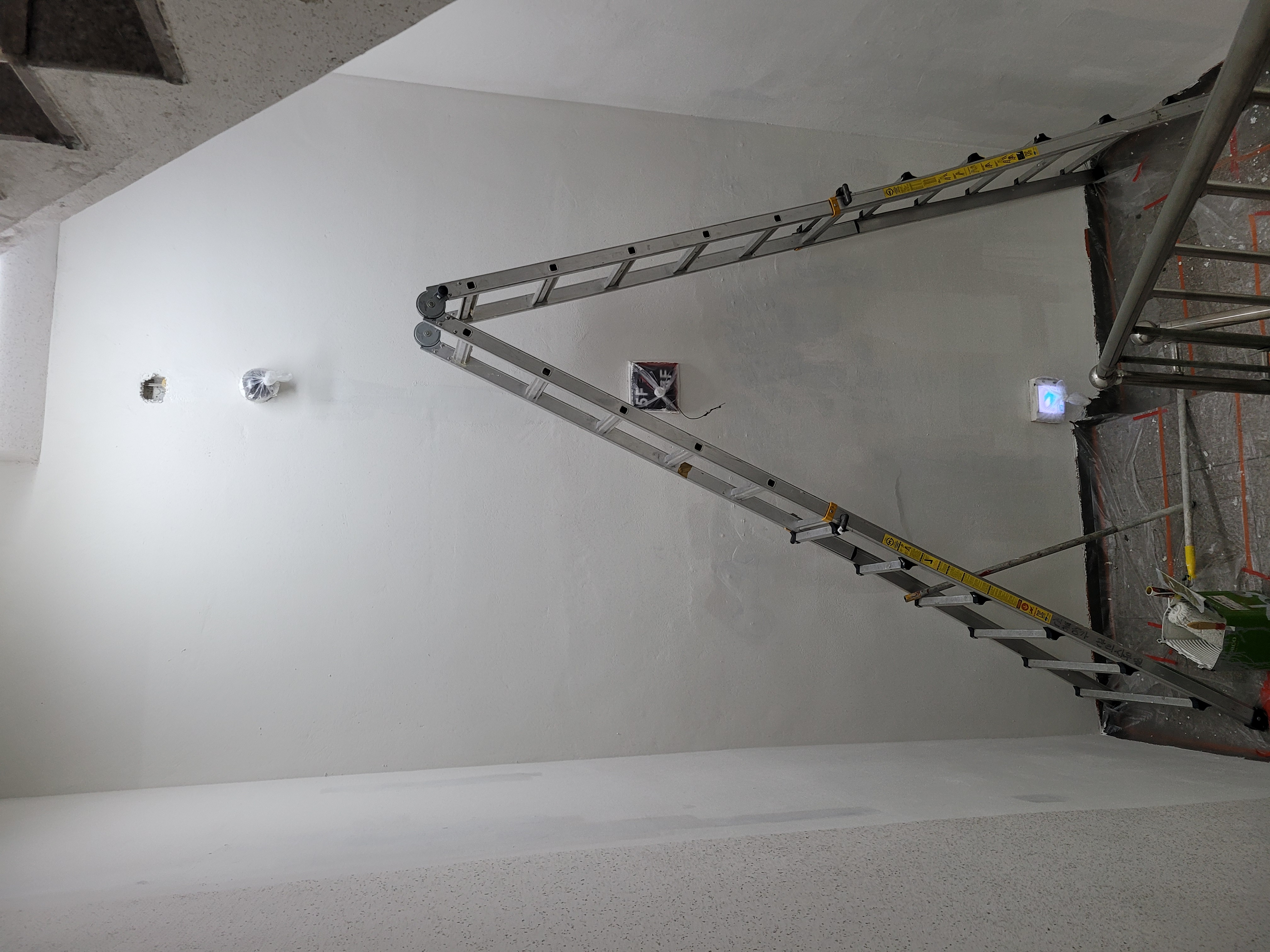 상록신봉종합상가 — 아파트 도장