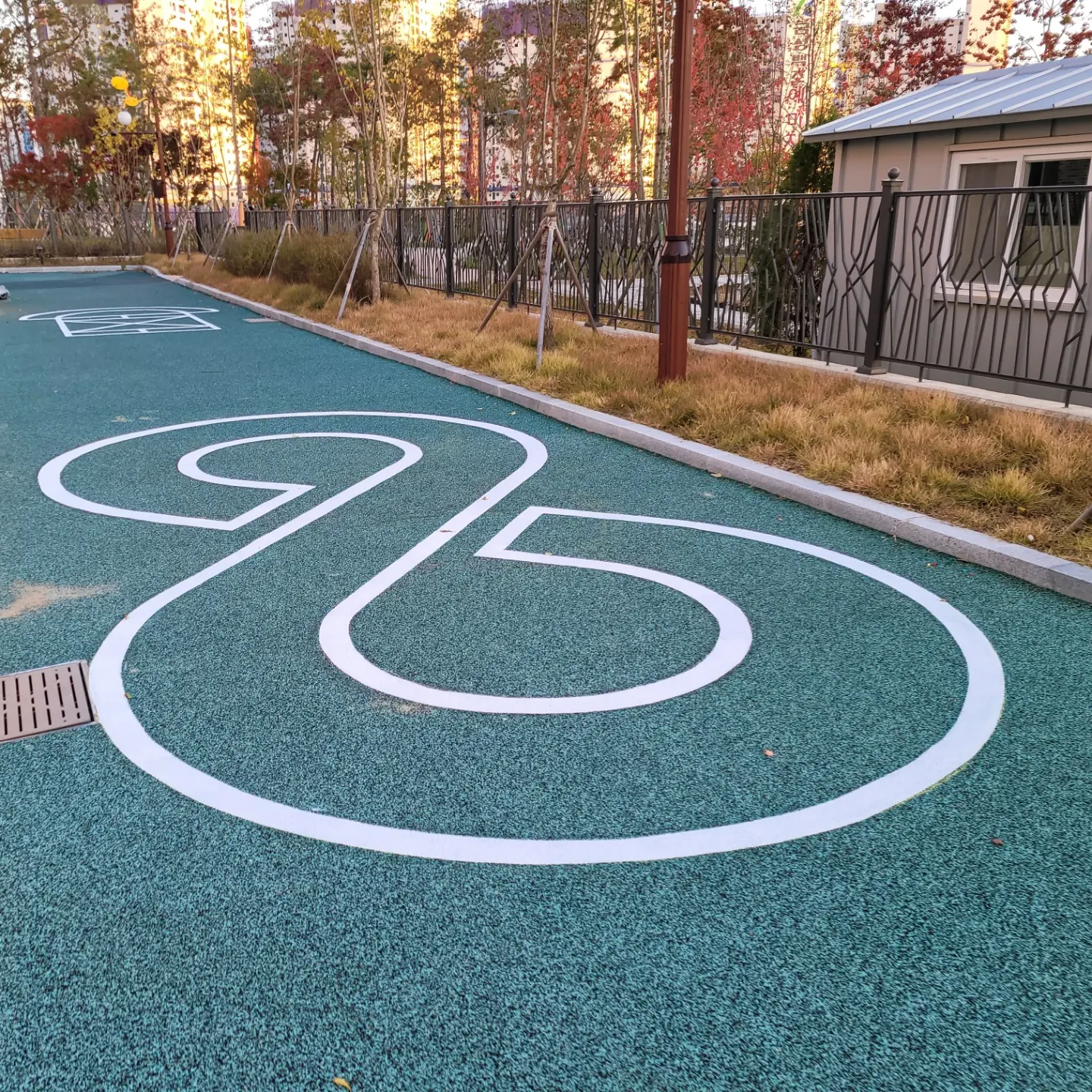 인천아라꿈유치원 — 유치원 벽화 및 놀이 인터페이트스