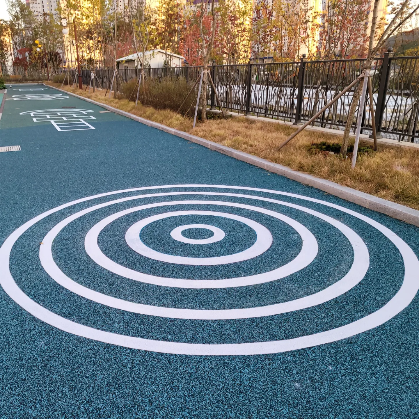 인천아라꿈유치원 — 유치원 벽화 및 놀이 인터페이트스