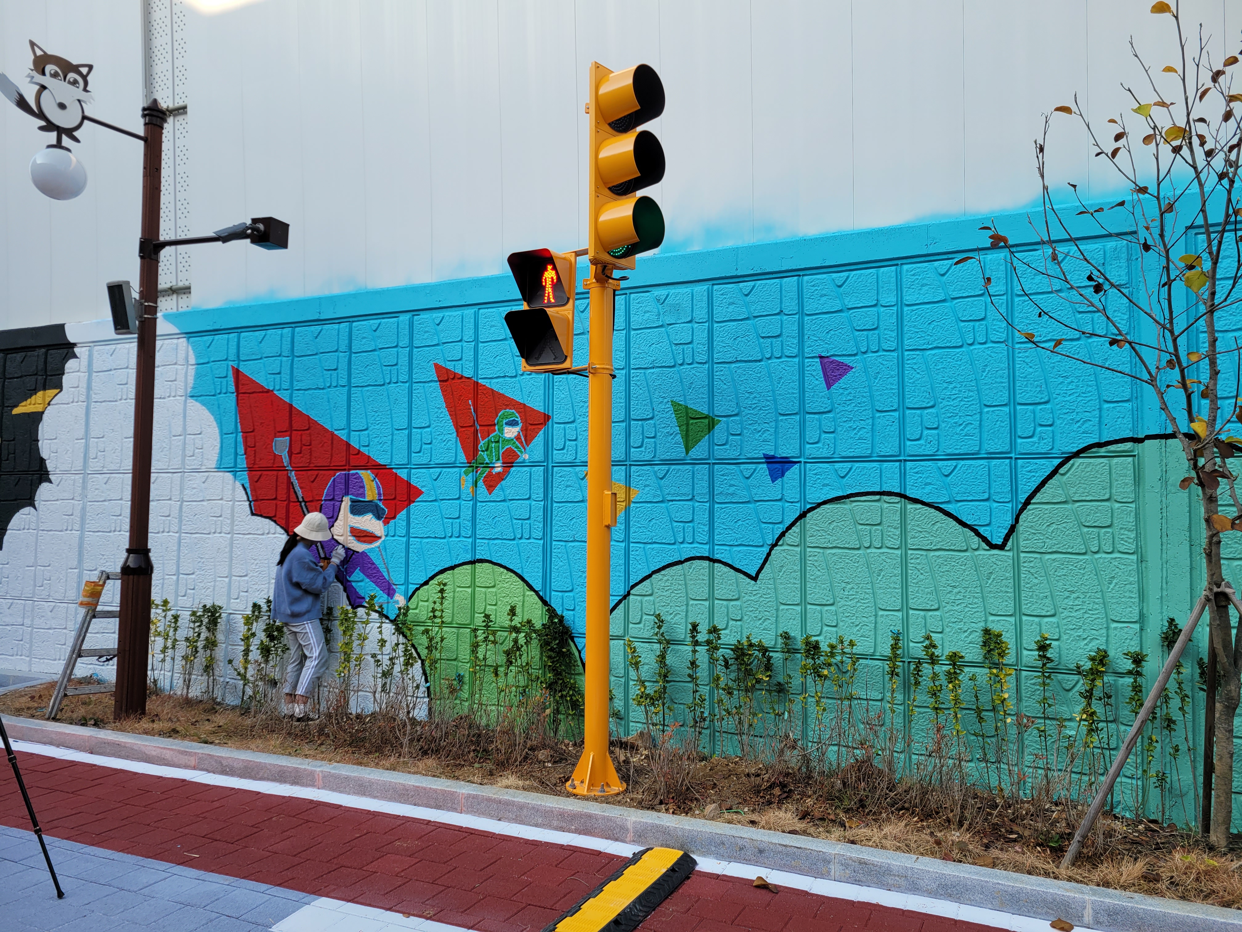 인천아라꿈유치원 — 유치원 벽화 및 놀이 인터페이트스