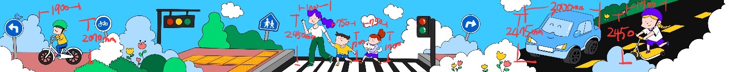 인천아라꿈유치원 — 유치원 벽화 및 놀이 인터페이트스