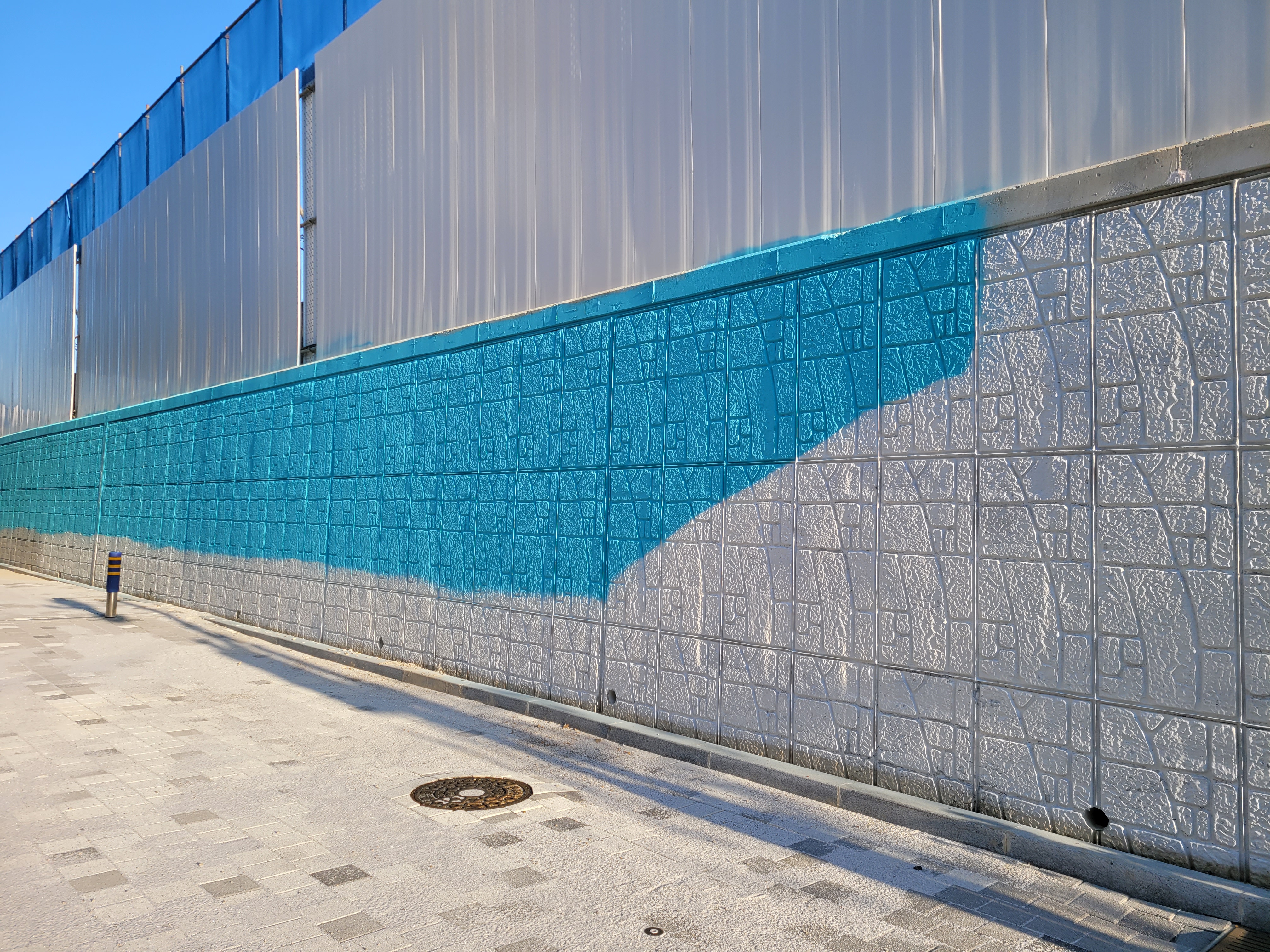 인천아라꿈유치원 — 유치원 벽화 및 놀이 인터페이트스