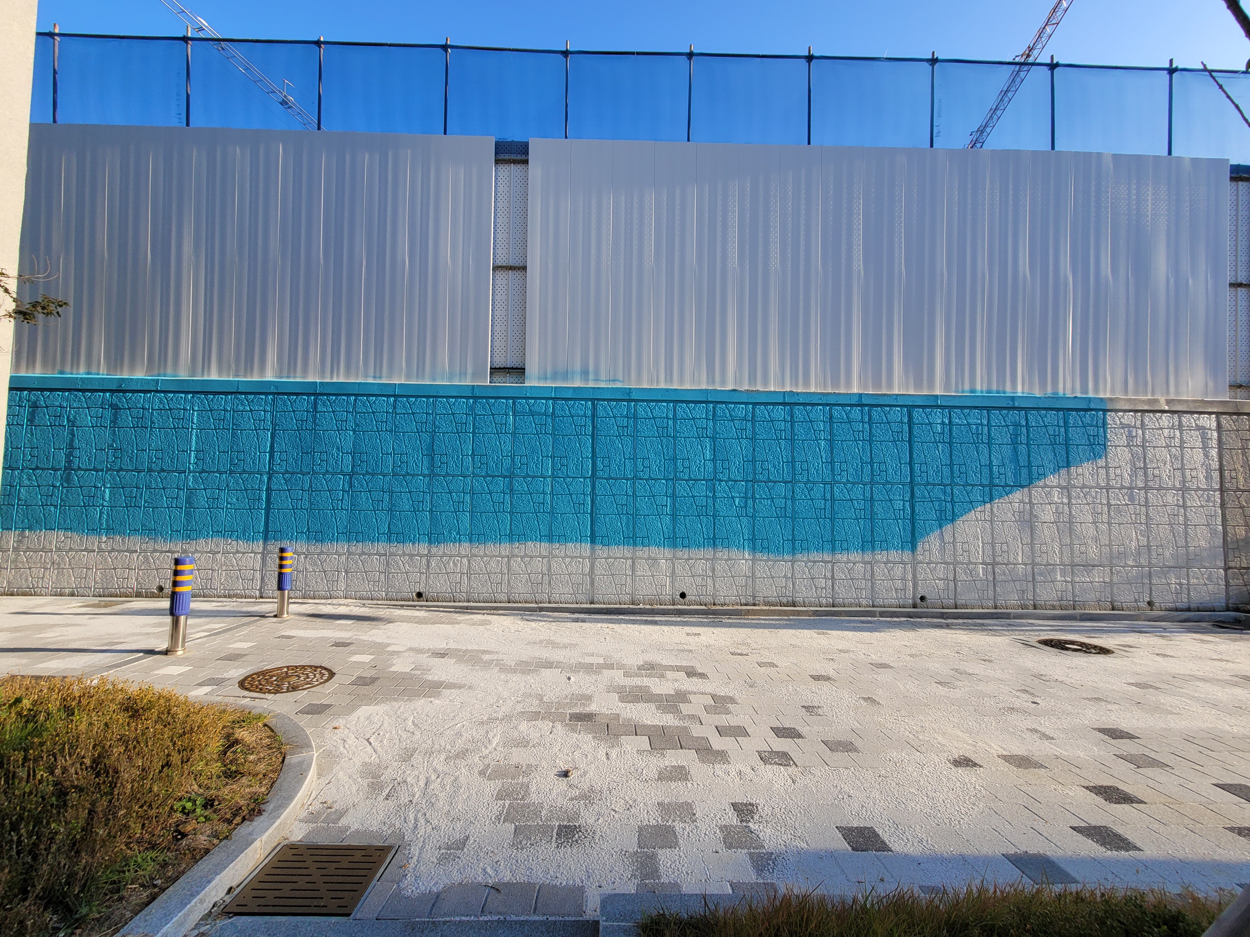 인천아라꿈유치원 — 유치원 벽화 및 놀이 인터페이트스