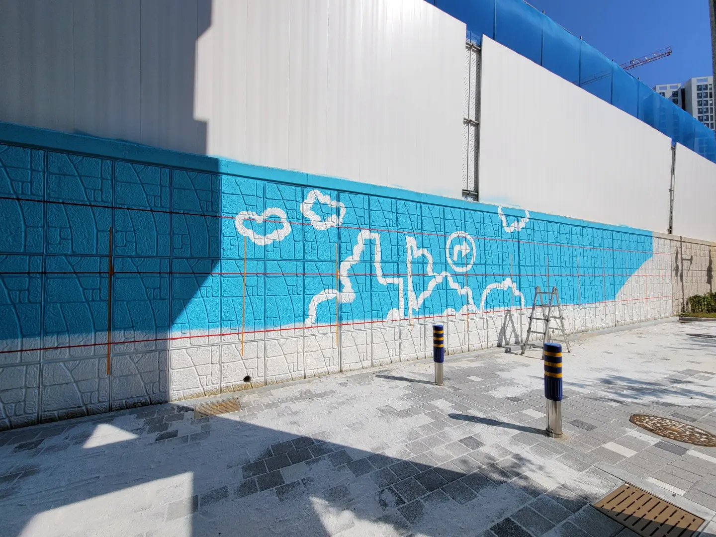 인천아라꿈유치원 — 유치원 벽화 및 놀이 인터페이트스