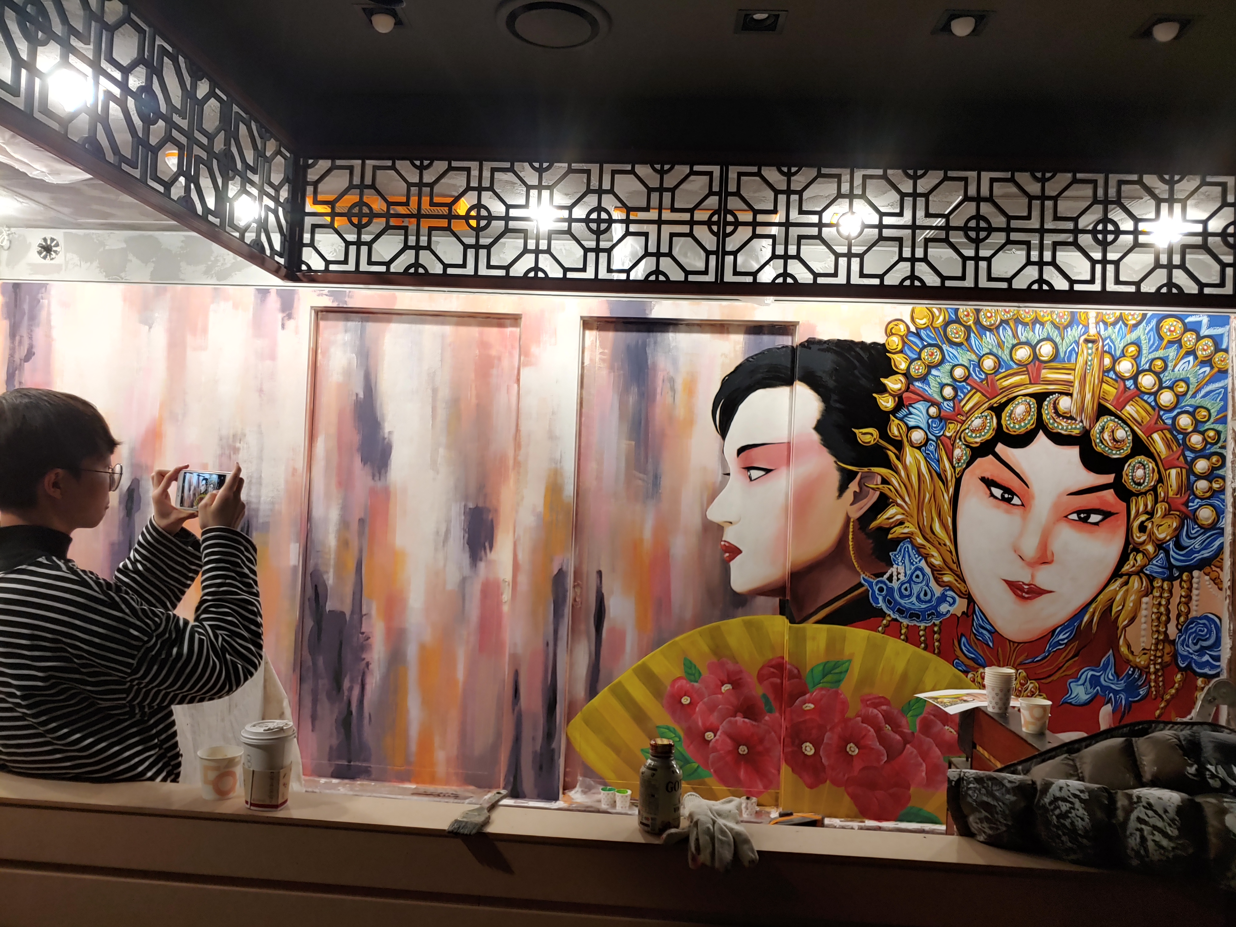 테이스트&테이스트 — 레스토랑 포인트 벽화