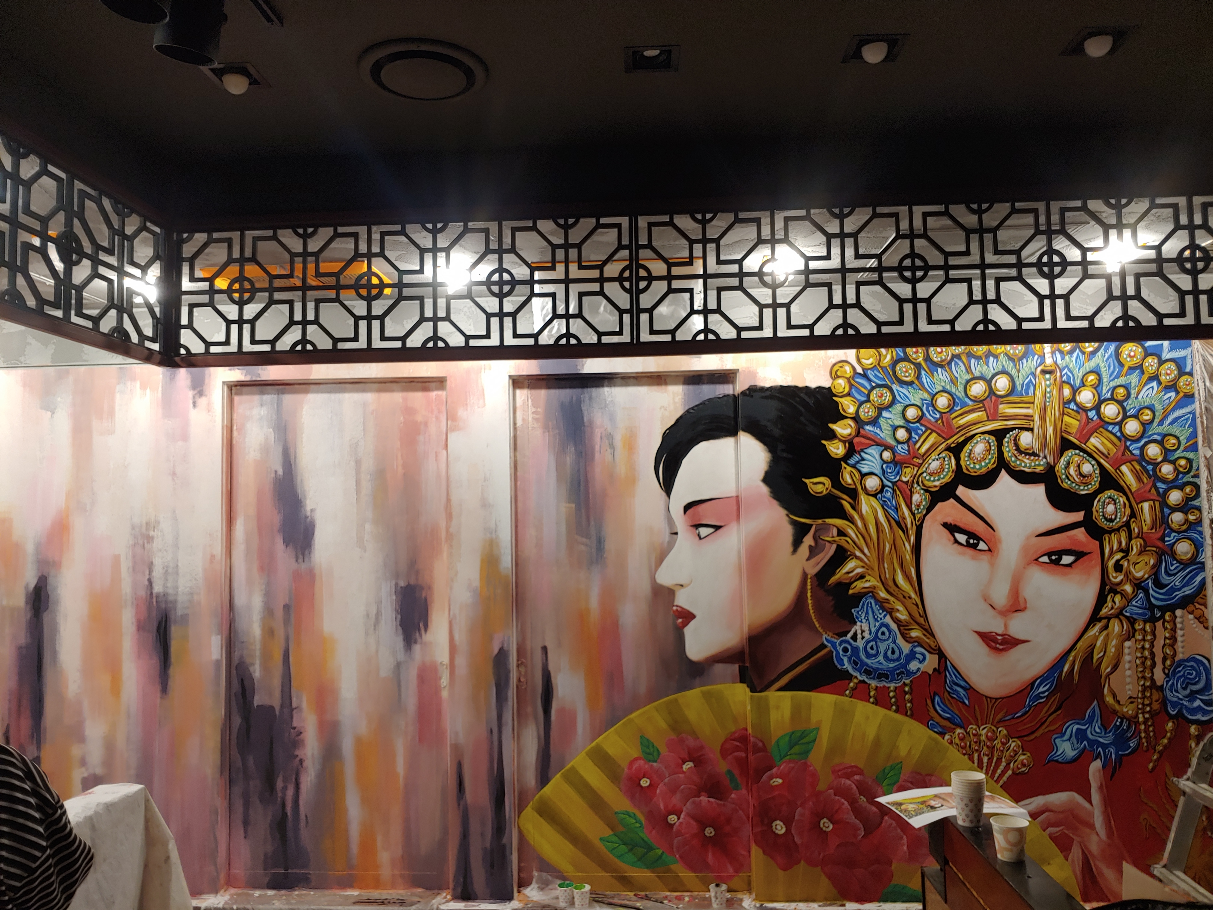 테이스트&테이스트 — 레스토랑 포인트 벽화