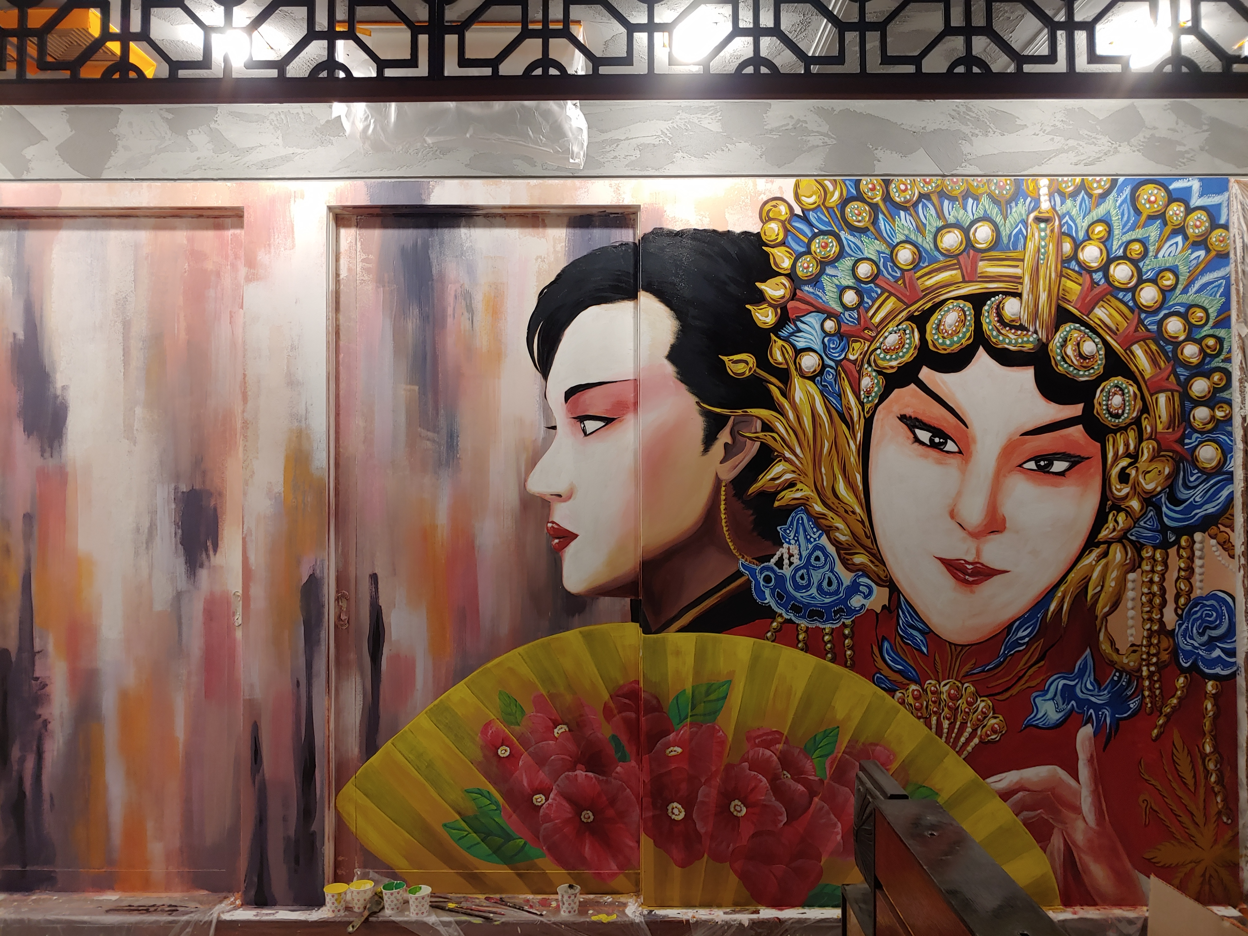 테이스트&테이스트 — 레스토랑 포인트 벽화