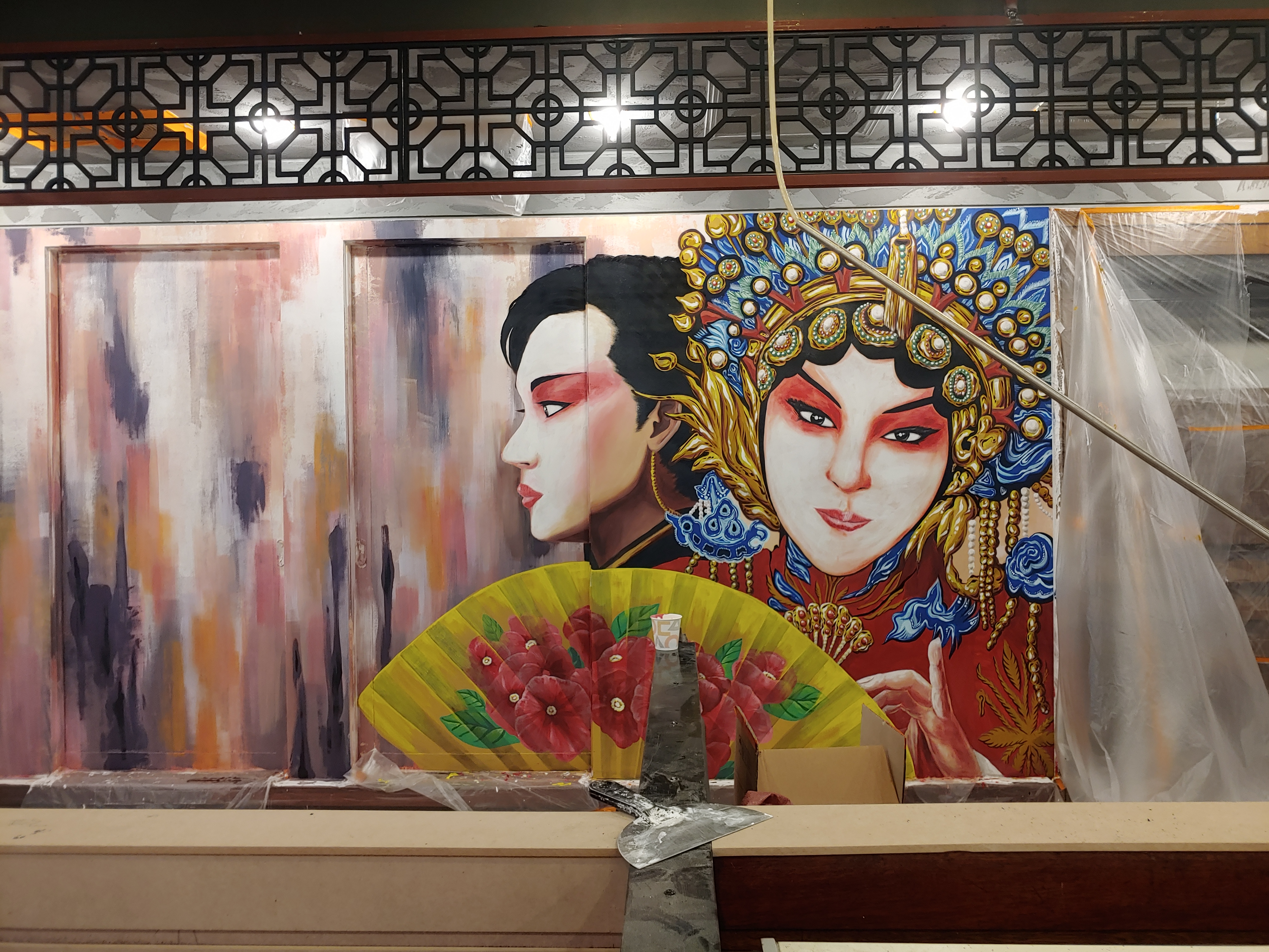 테이스트&테이스트 — 레스토랑 포인트 벽화