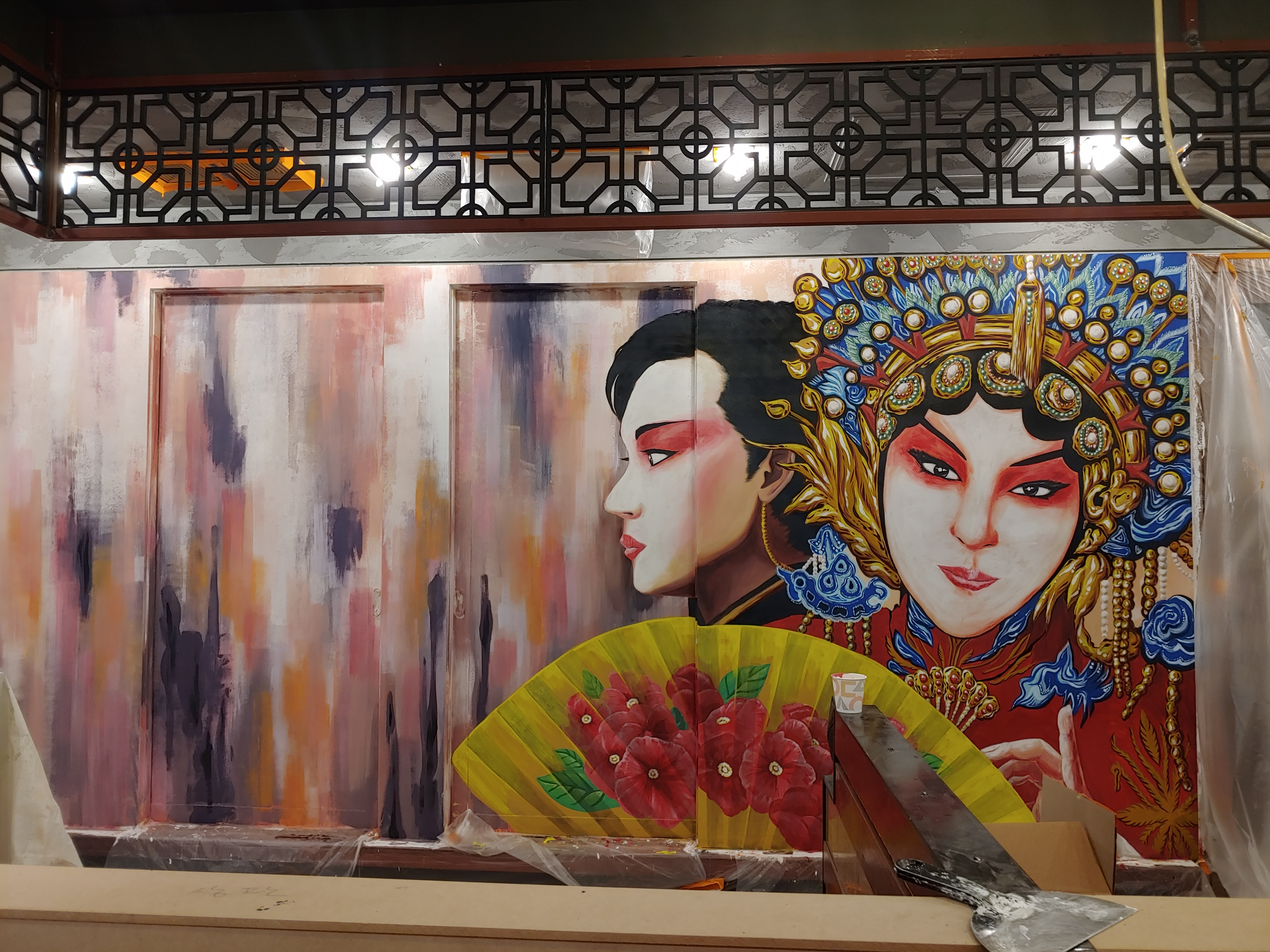 테이스트&테이스트 — 레스토랑 포인트 벽화