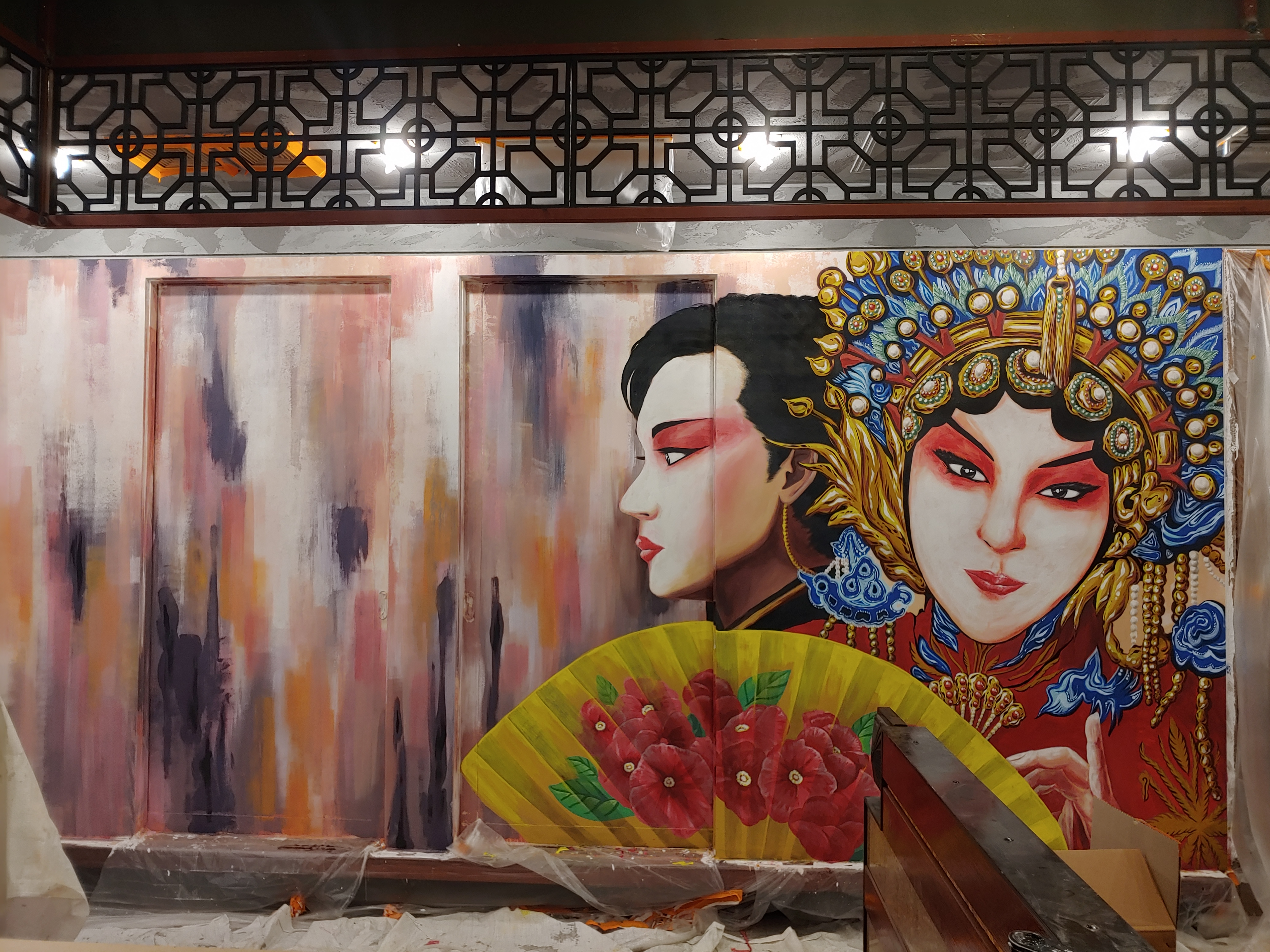 테이스트&테이스트 — 레스토랑 포인트 벽화