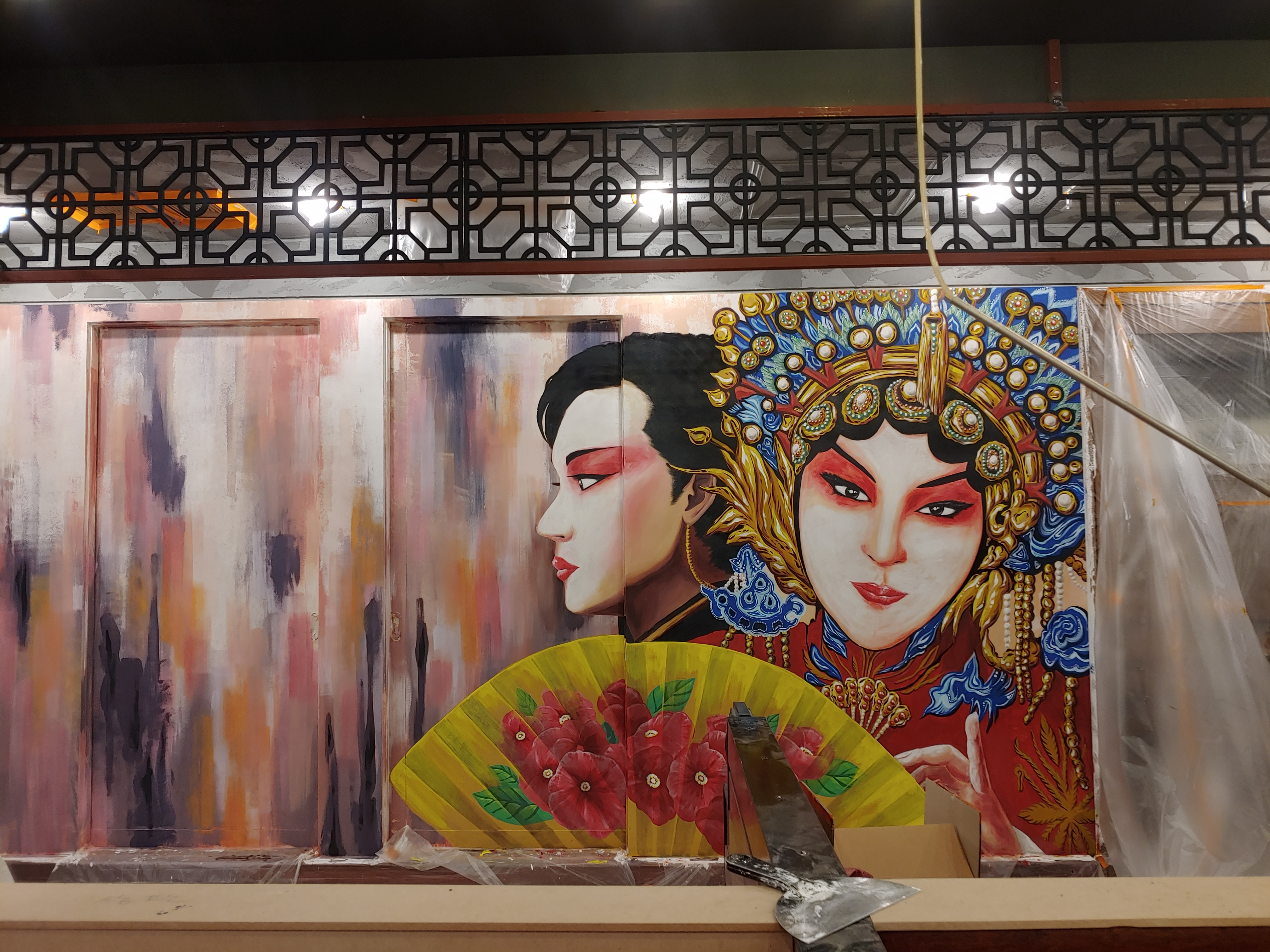 테이스트&테이스트 — 레스토랑 포인트 벽화