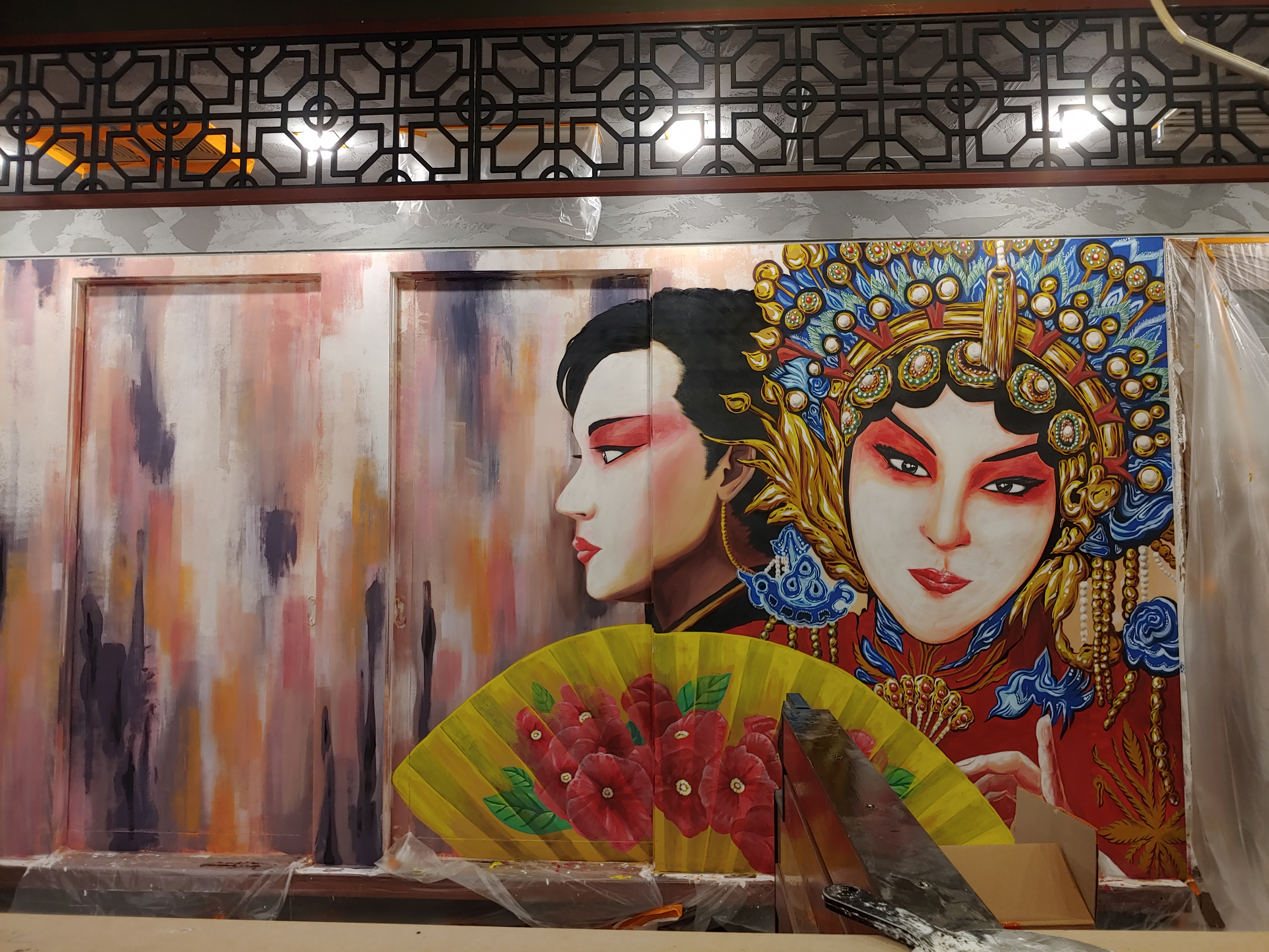 테이스트&테이스트 — 레스토랑 포인트 벽화