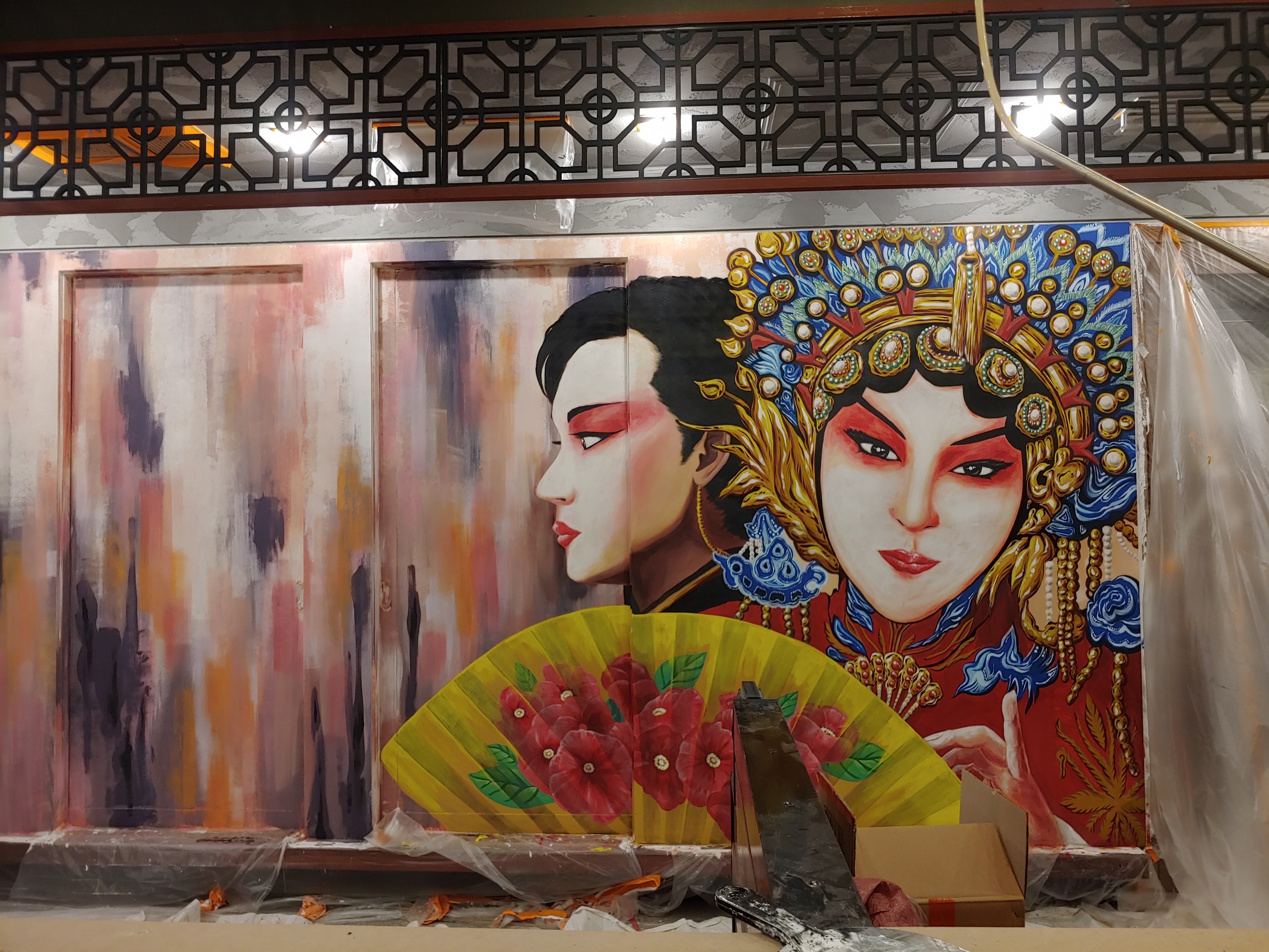 테이스트&테이스트 — 레스토랑 포인트 벽화